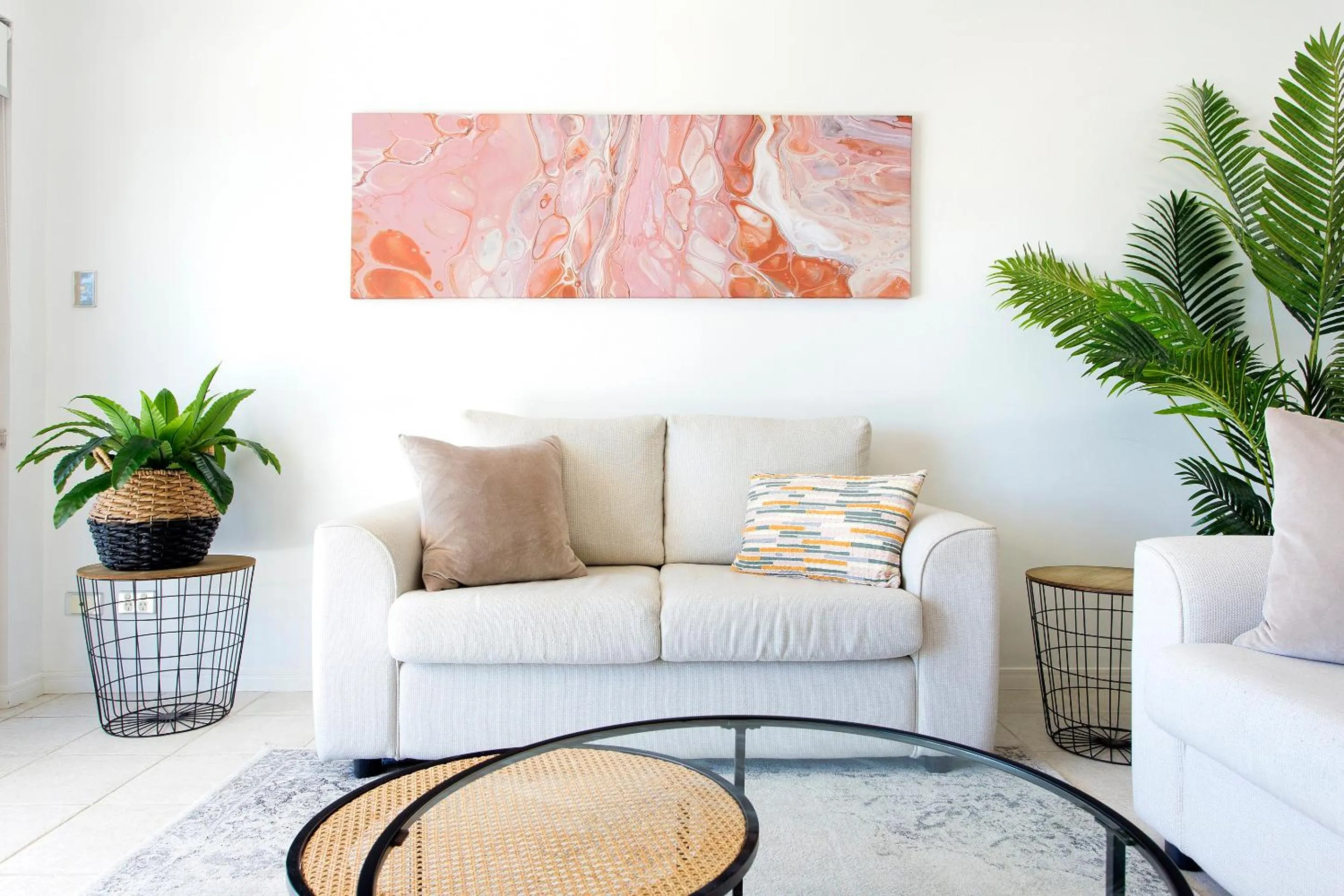 Living room in Offshore Noosa Resort