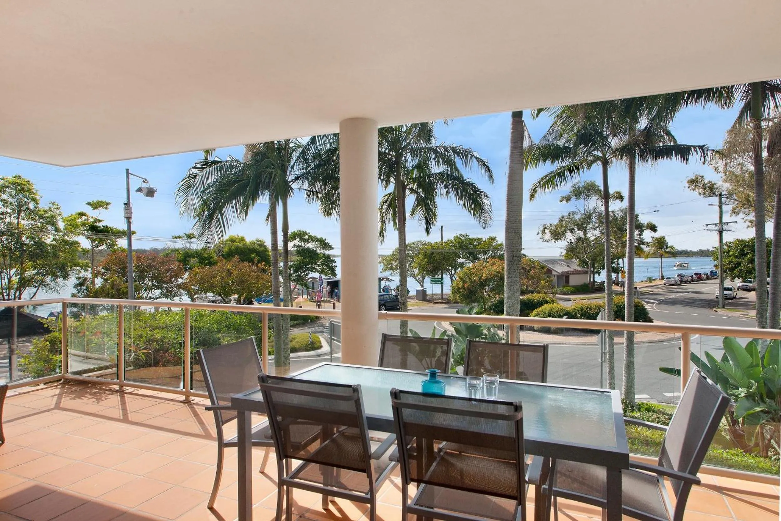 Patio in Offshore Noosa Resort