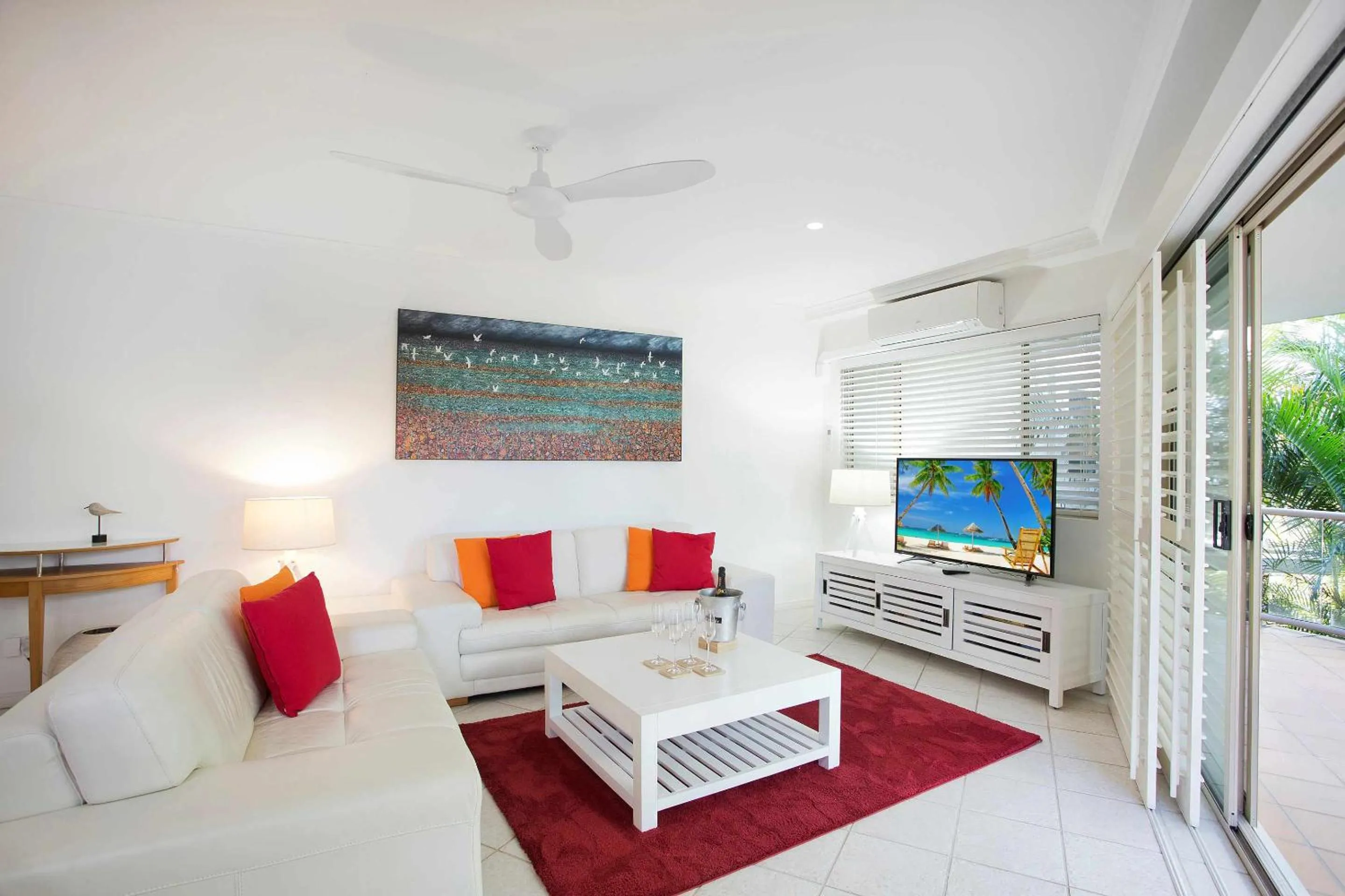 Living room in Offshore Noosa Resort
