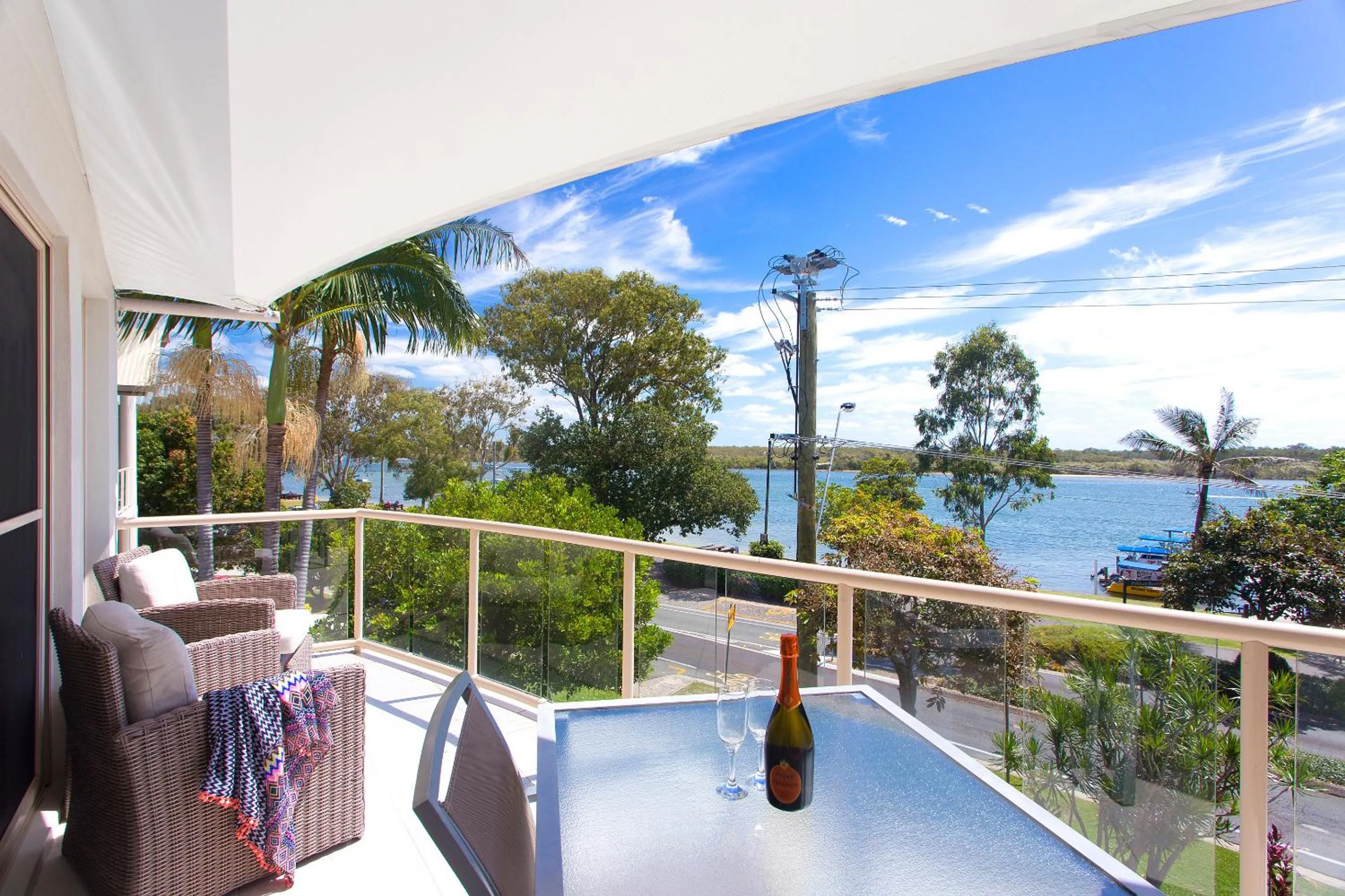 Balcony/Terrace in Offshore Noosa Resort