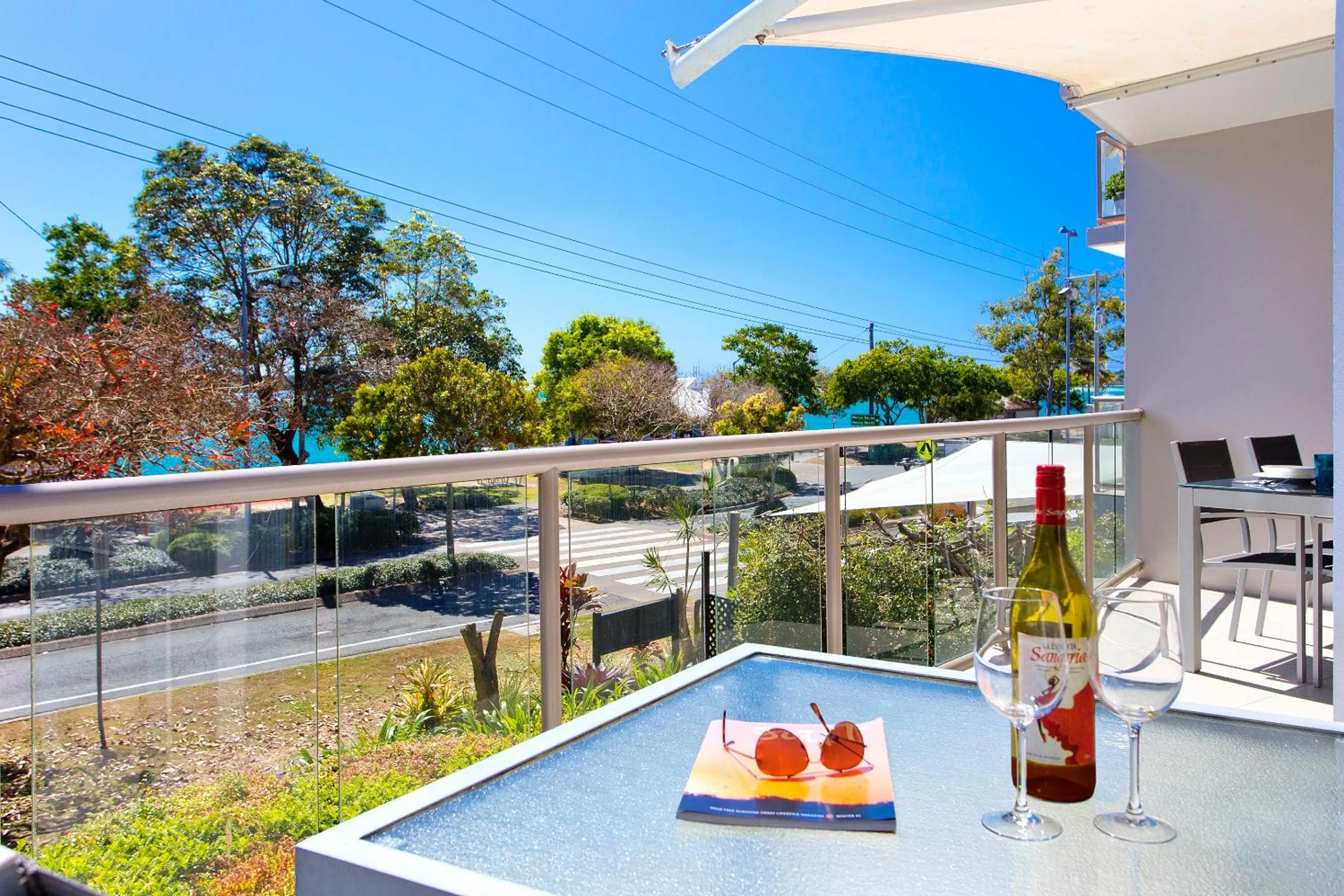 Balcony/Terrace in Offshore Noosa Resort