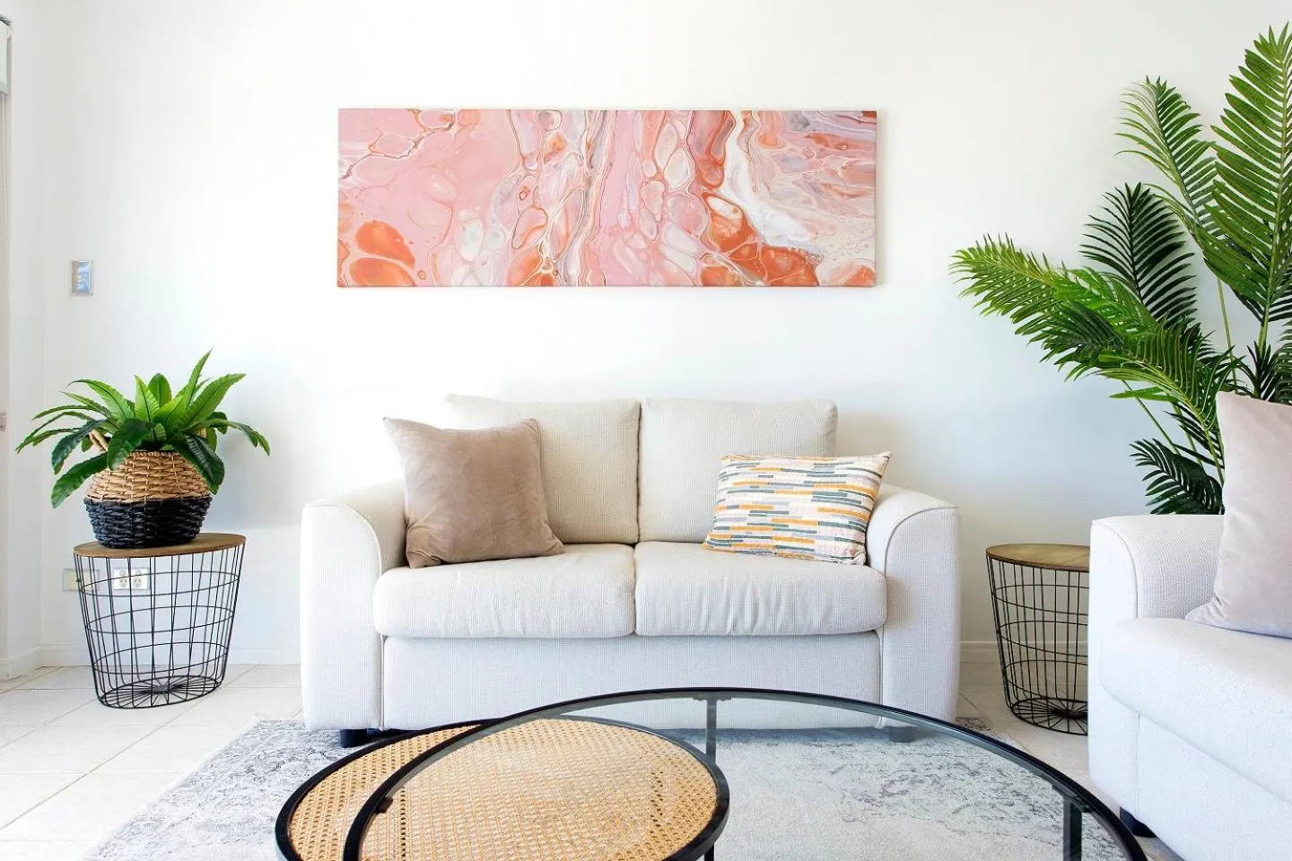 Living room in Offshore Noosa Resort