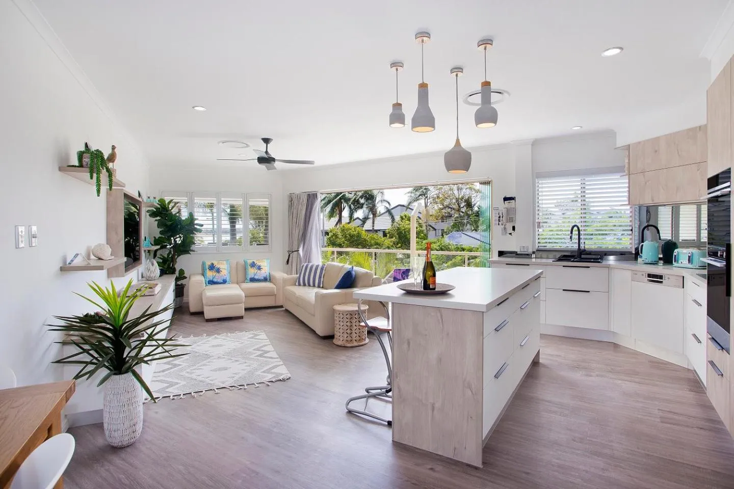 Living room in Offshore Noosa Resort