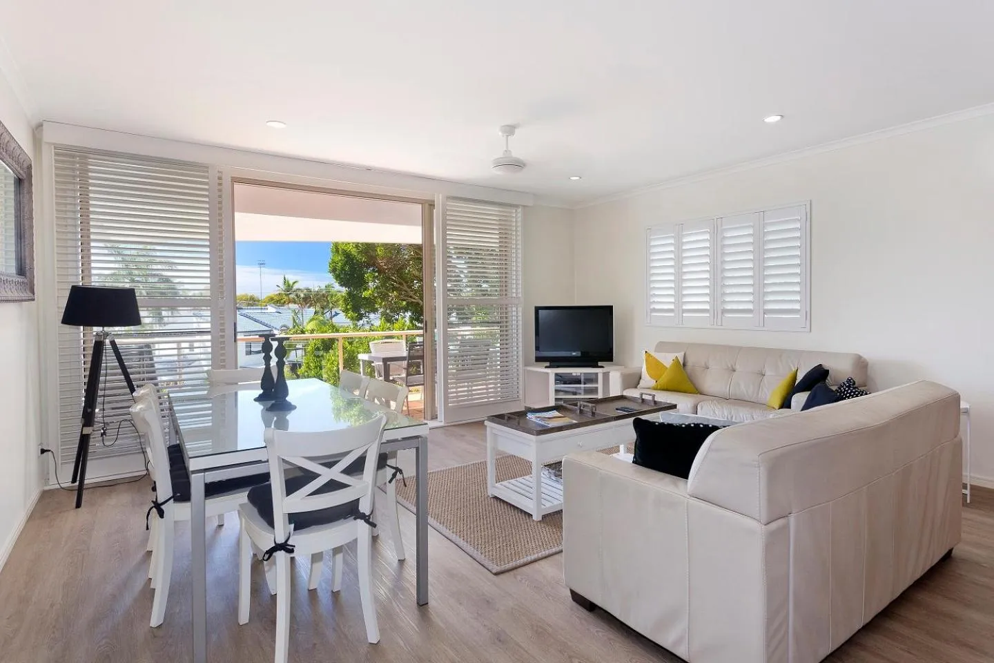 Living room in Offshore Noosa Resort