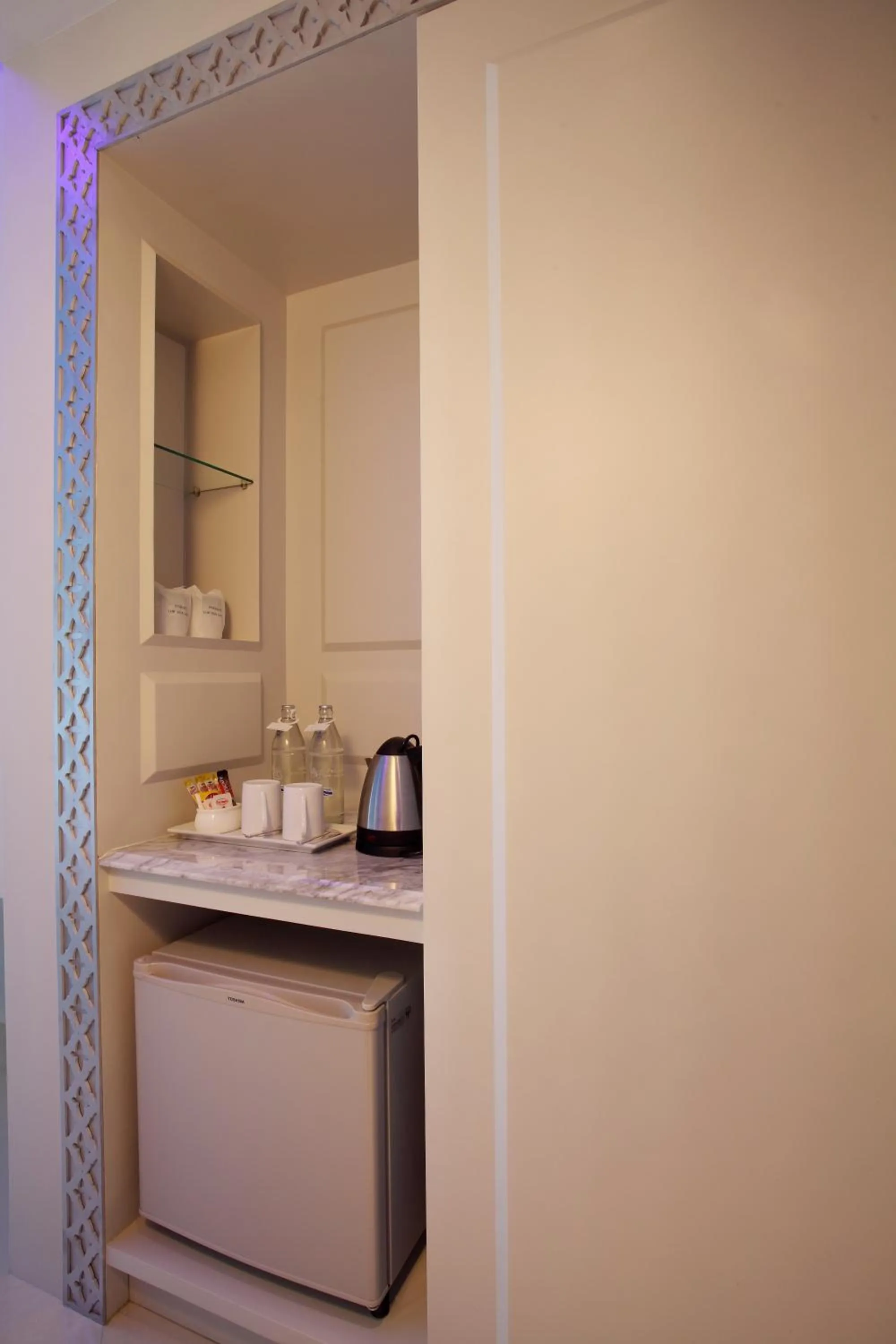 Coffee/tea facilities in The Verandah - SHA Extra Plus