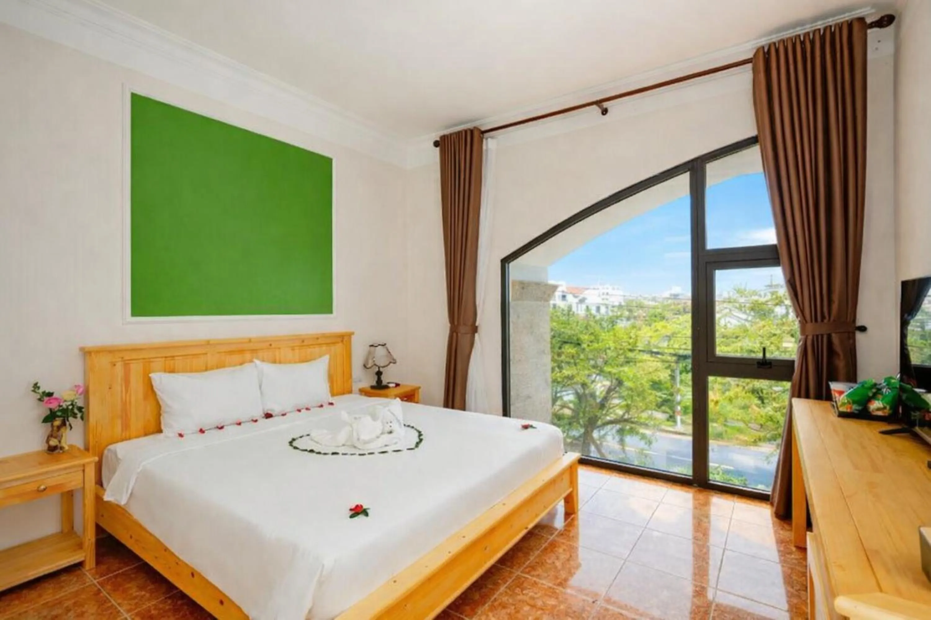 Bed in Sea and Sand Hotel