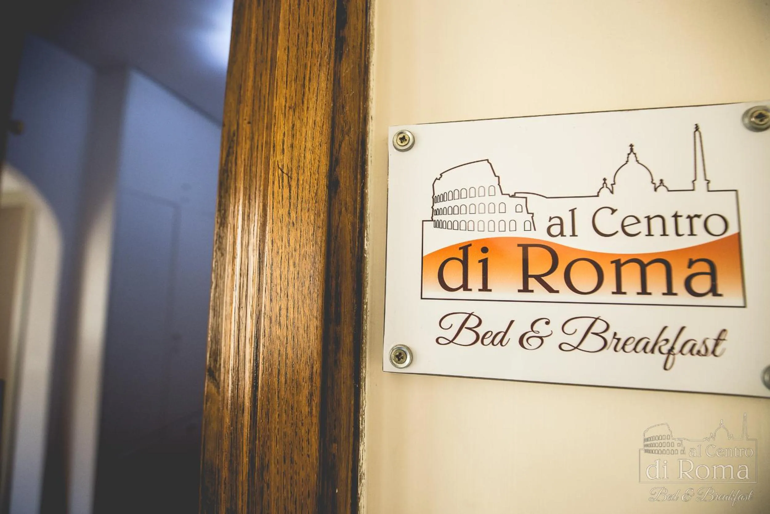 Property logo or sign in Al centro di Roma