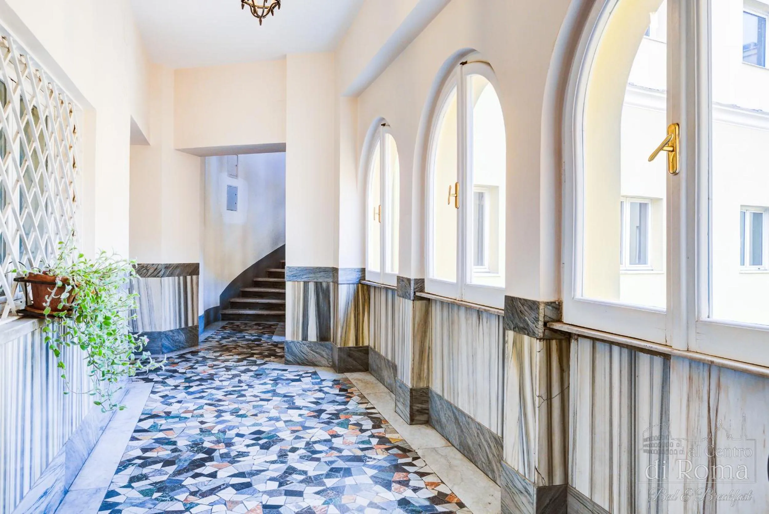 Facade/entrance in Al centro di Roma