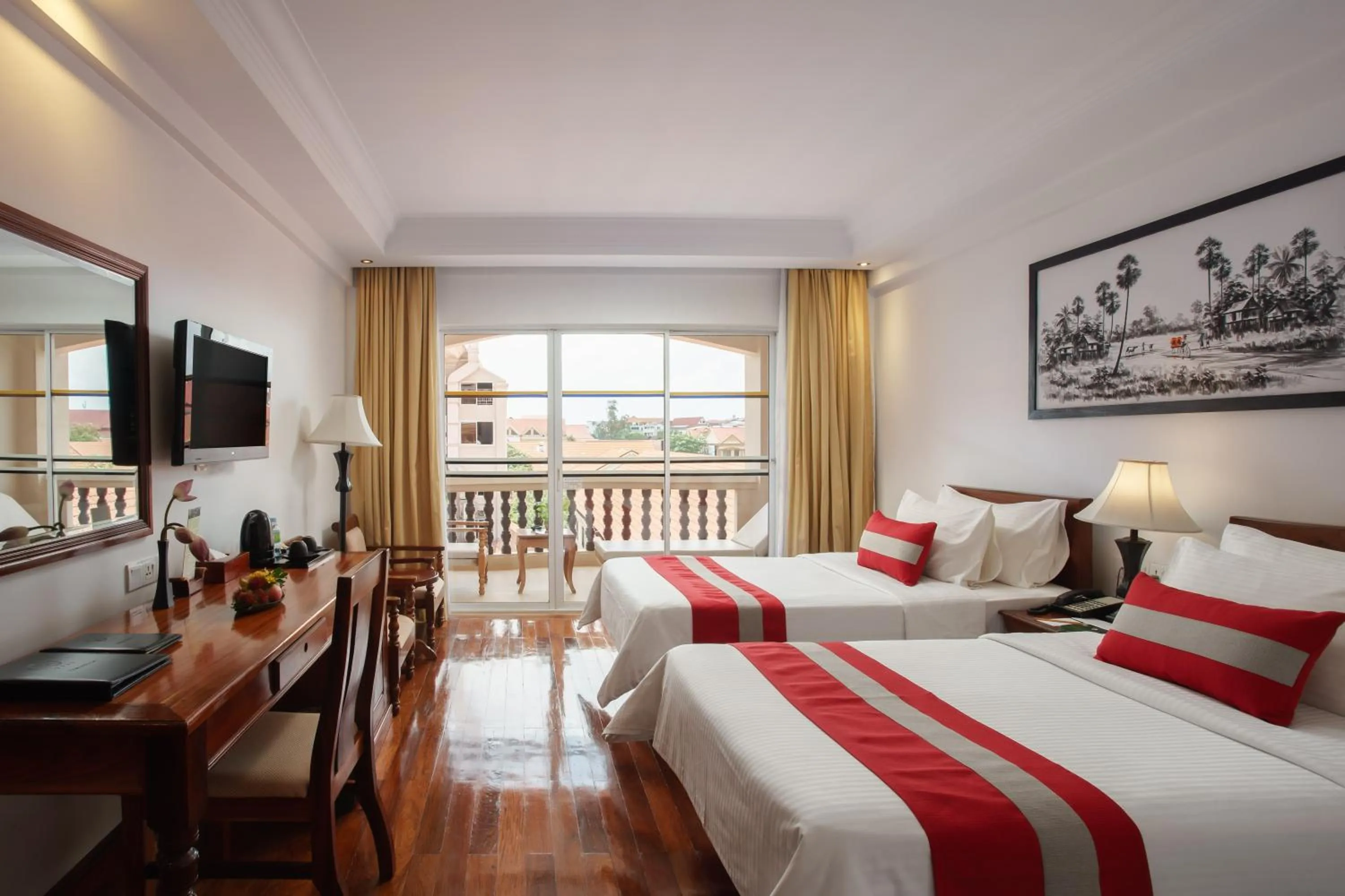 Bedroom, Bed in Hotel Somadevi Angkor Resort & Spa