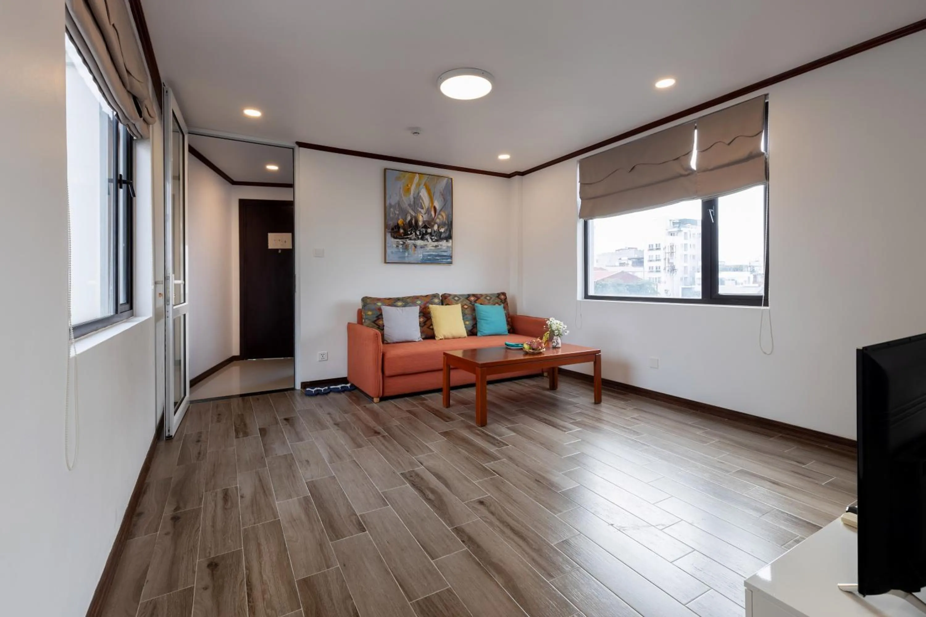 Living room in Flower Garden Hotel