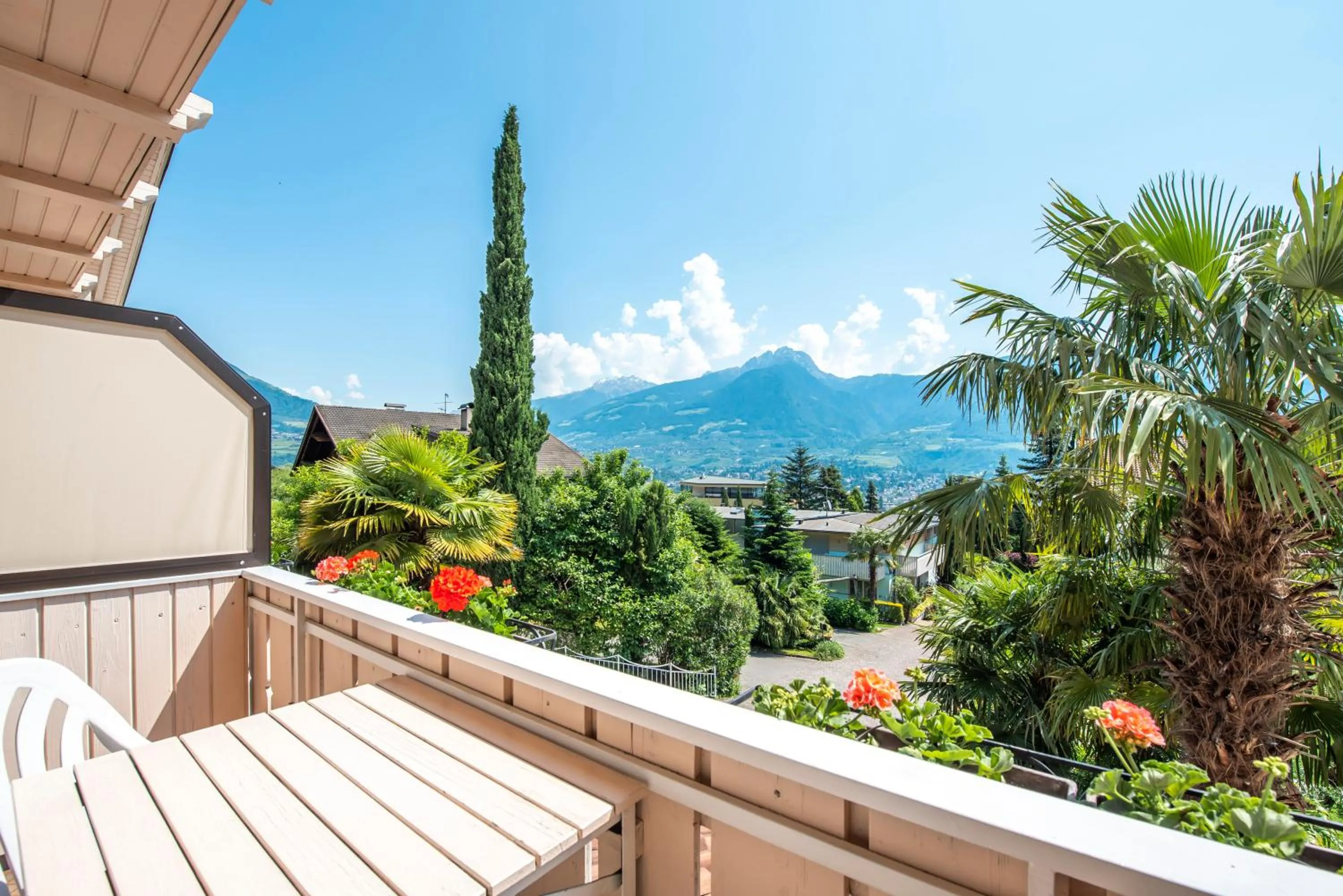 Balcony/Terrace in Glanzhof Hotel & Apartments