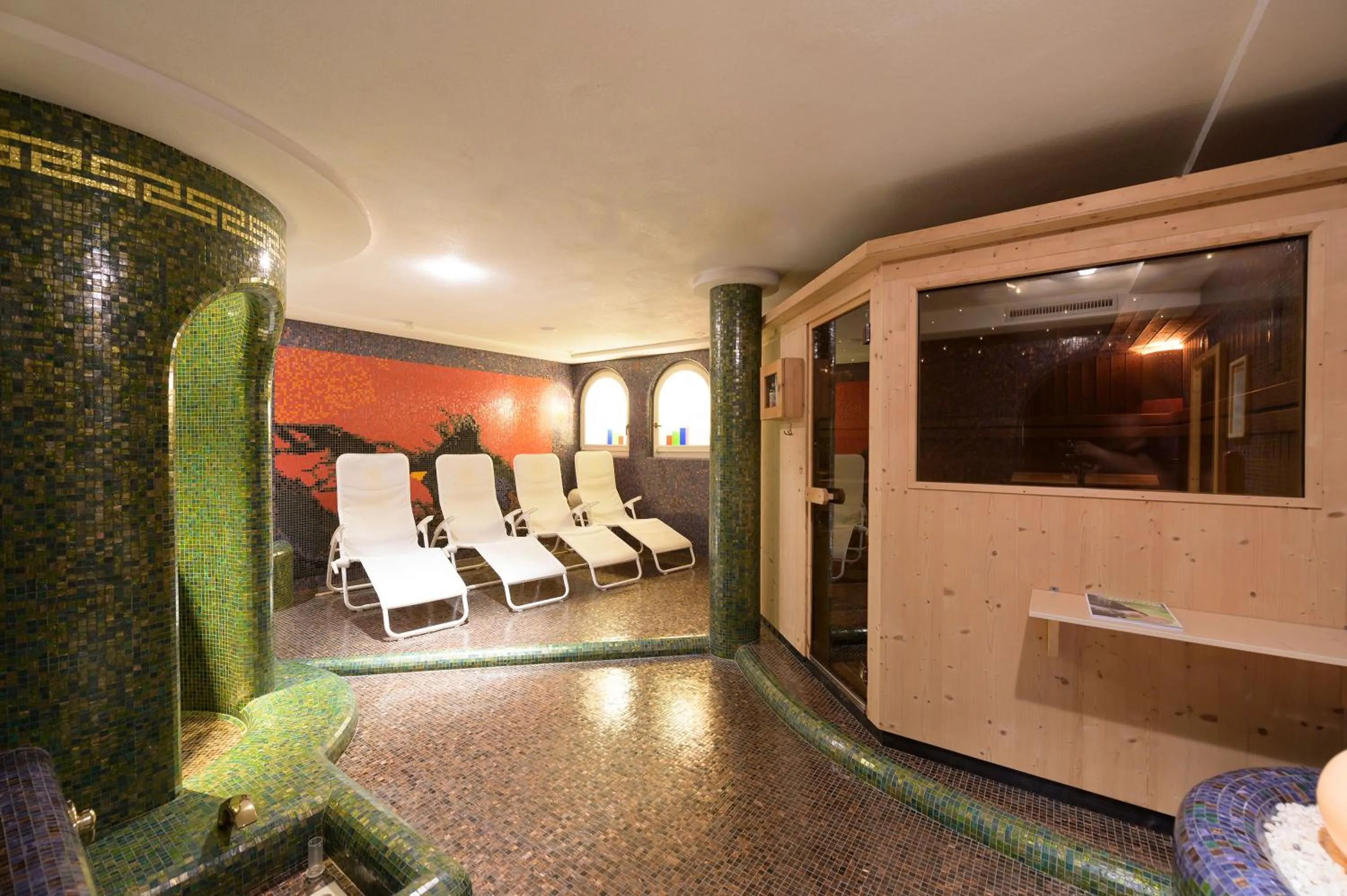 Sauna in Glanzhof Hotel & Apartments