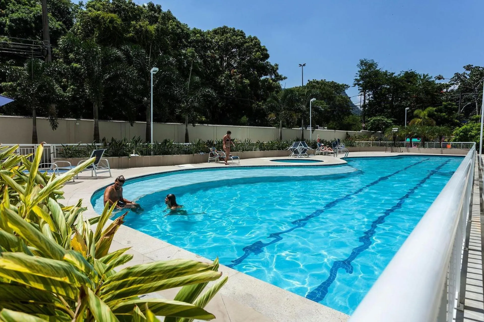 Pool view in RioStay Residence - Riocentro