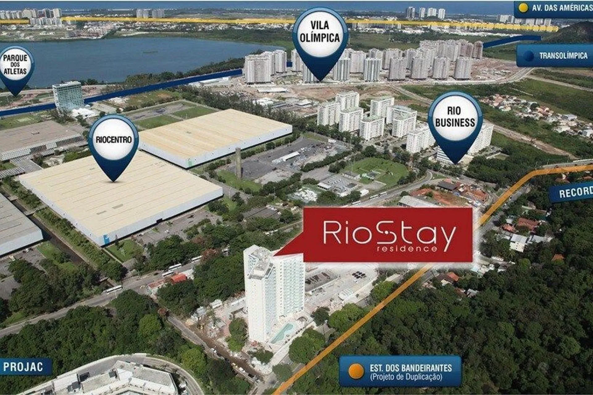 City view in RioStay Residence - Riocentro