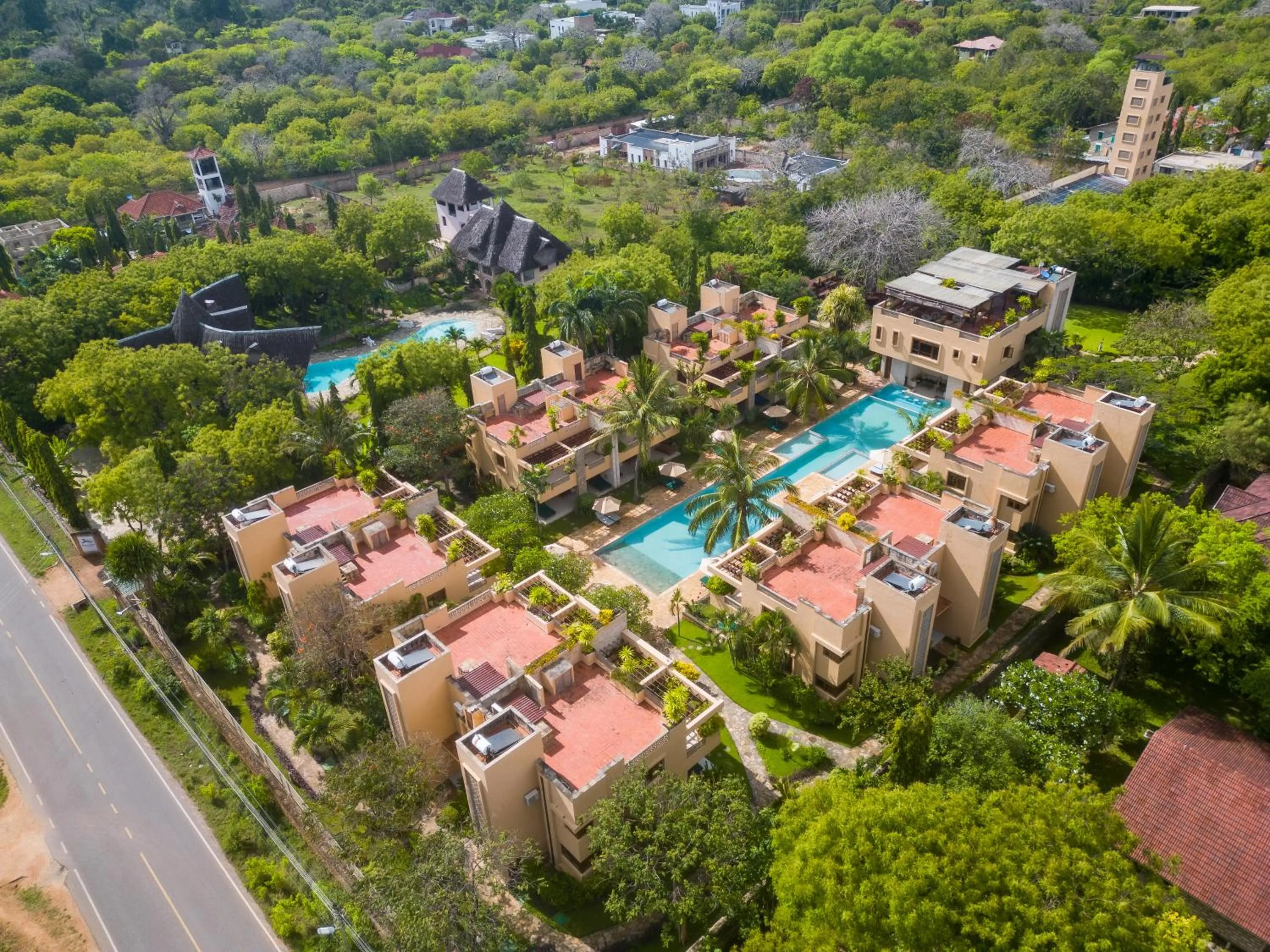 Property building in Villa Mandhari - Diani Beach