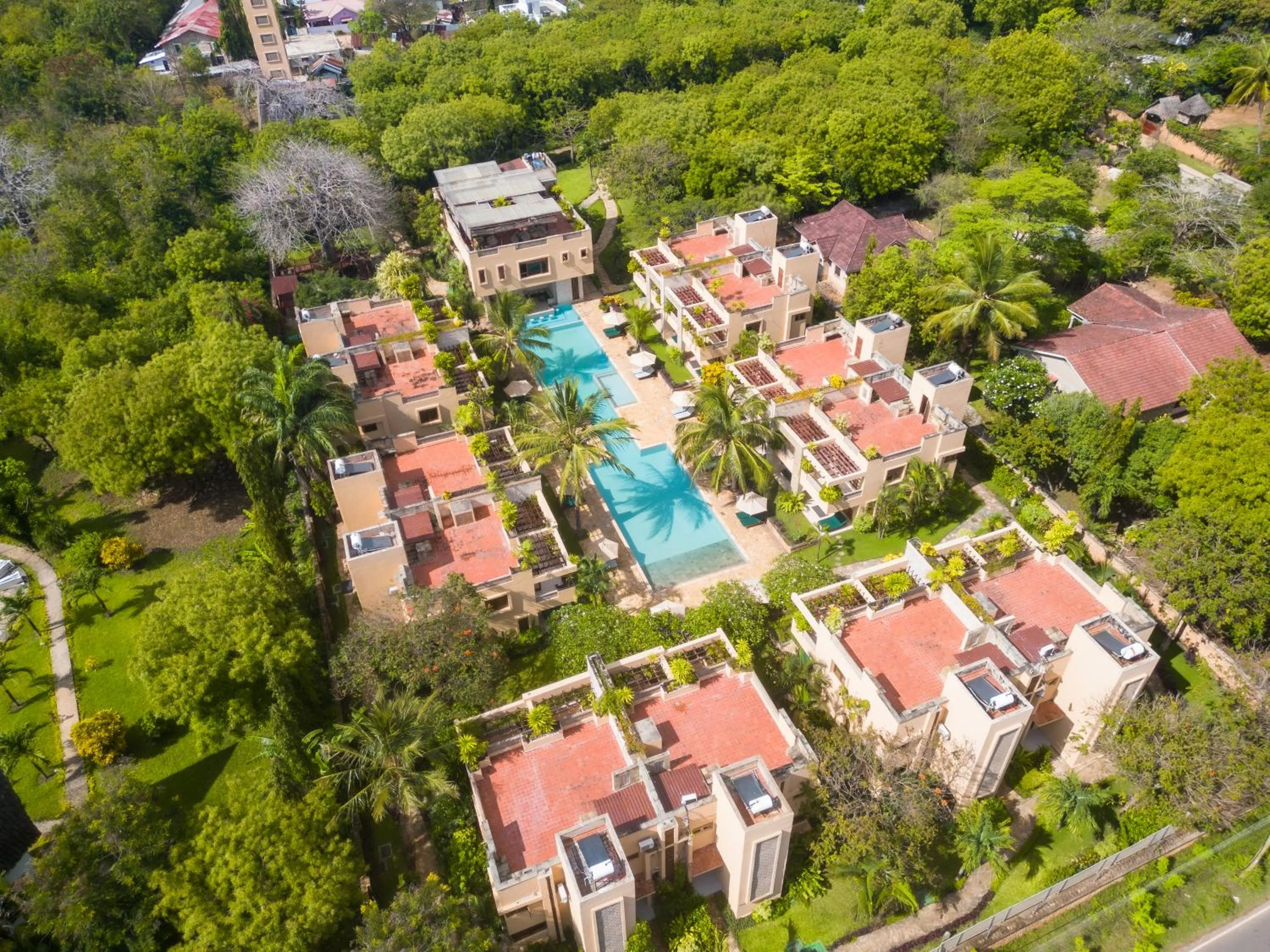 Property building in Villa Mandhari - Diani Beach