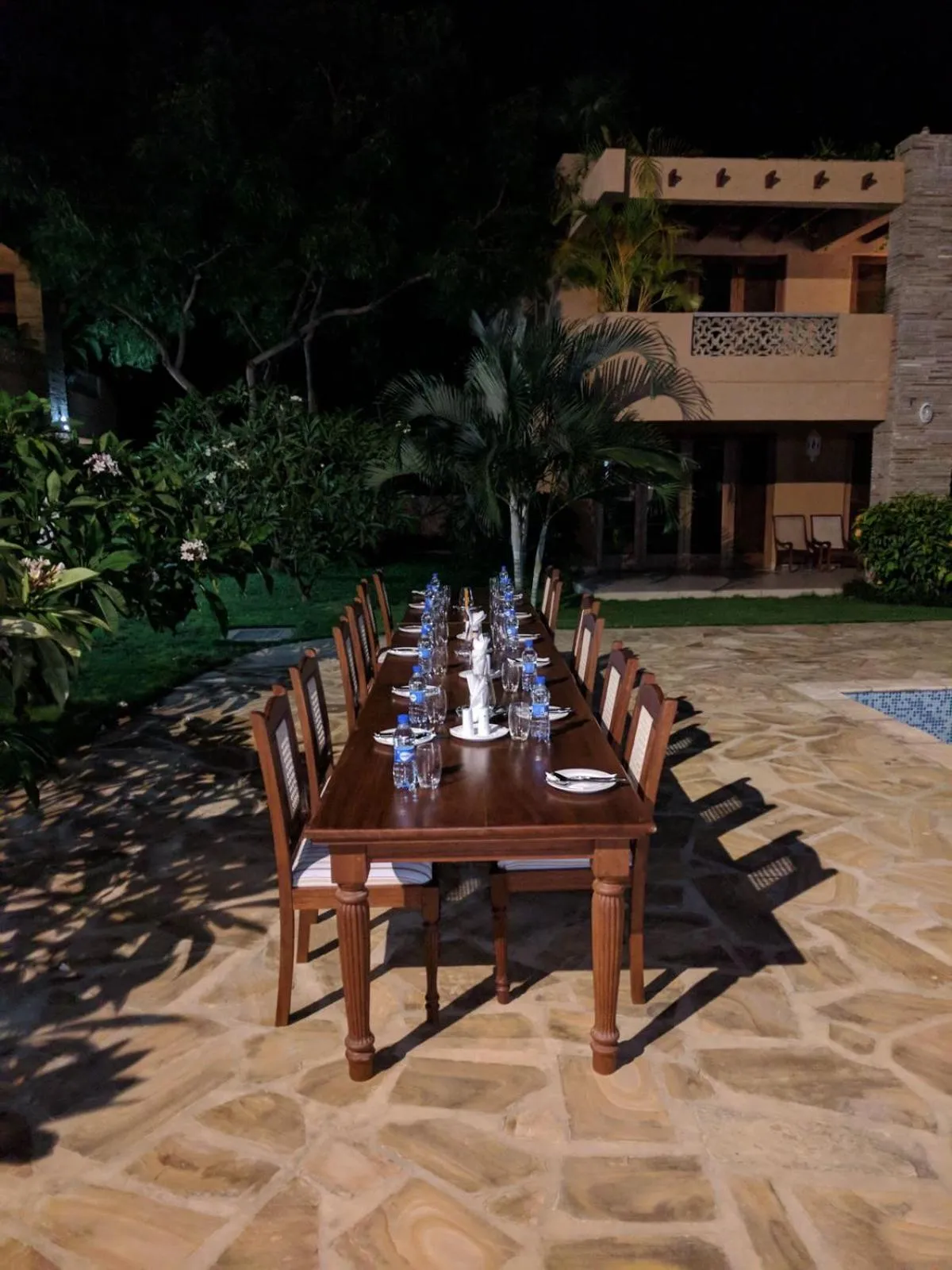 Dining area in Villa Mandhari - Diani Beach