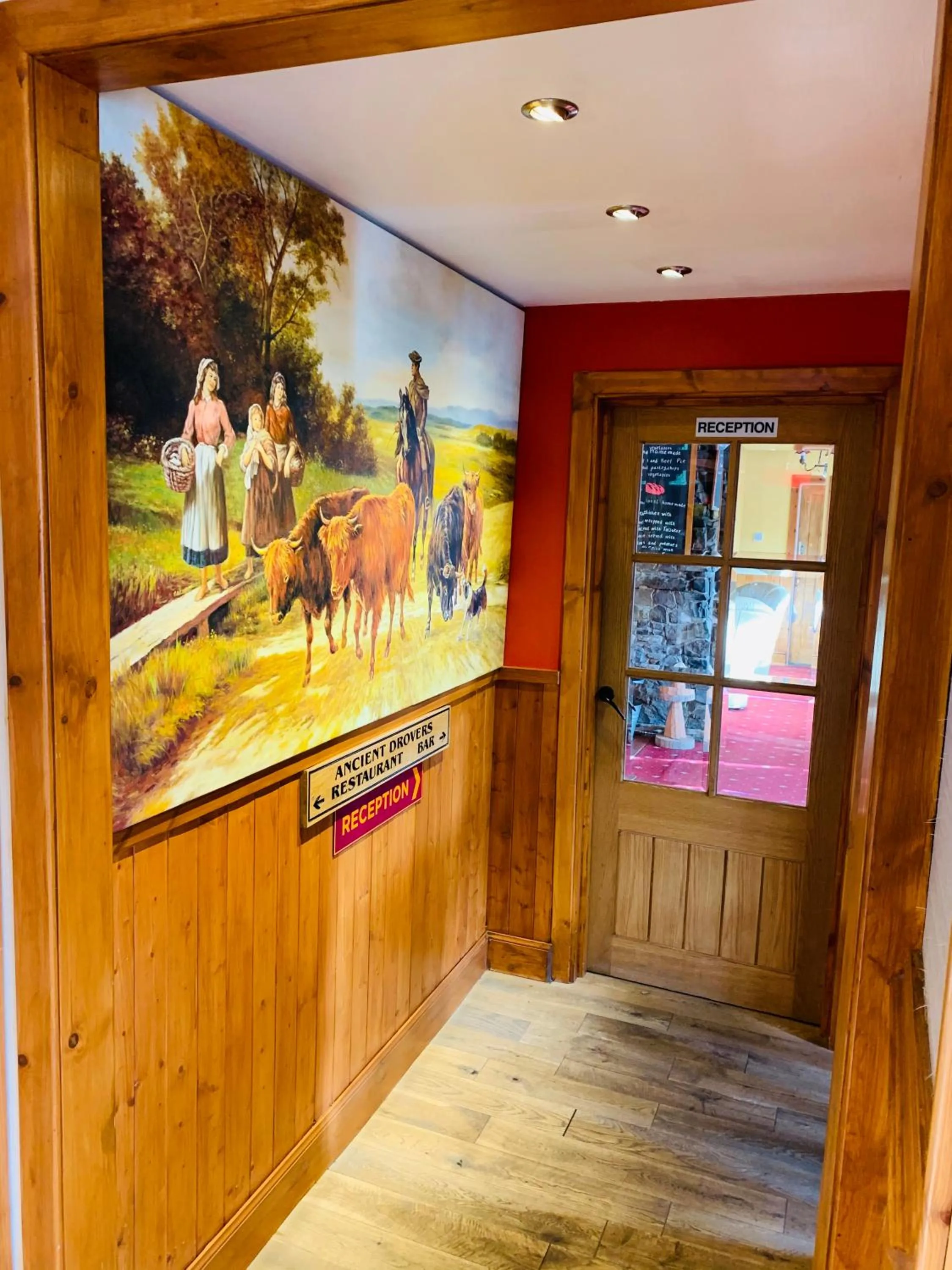 Restaurant/places to eat in Aultguish Inn