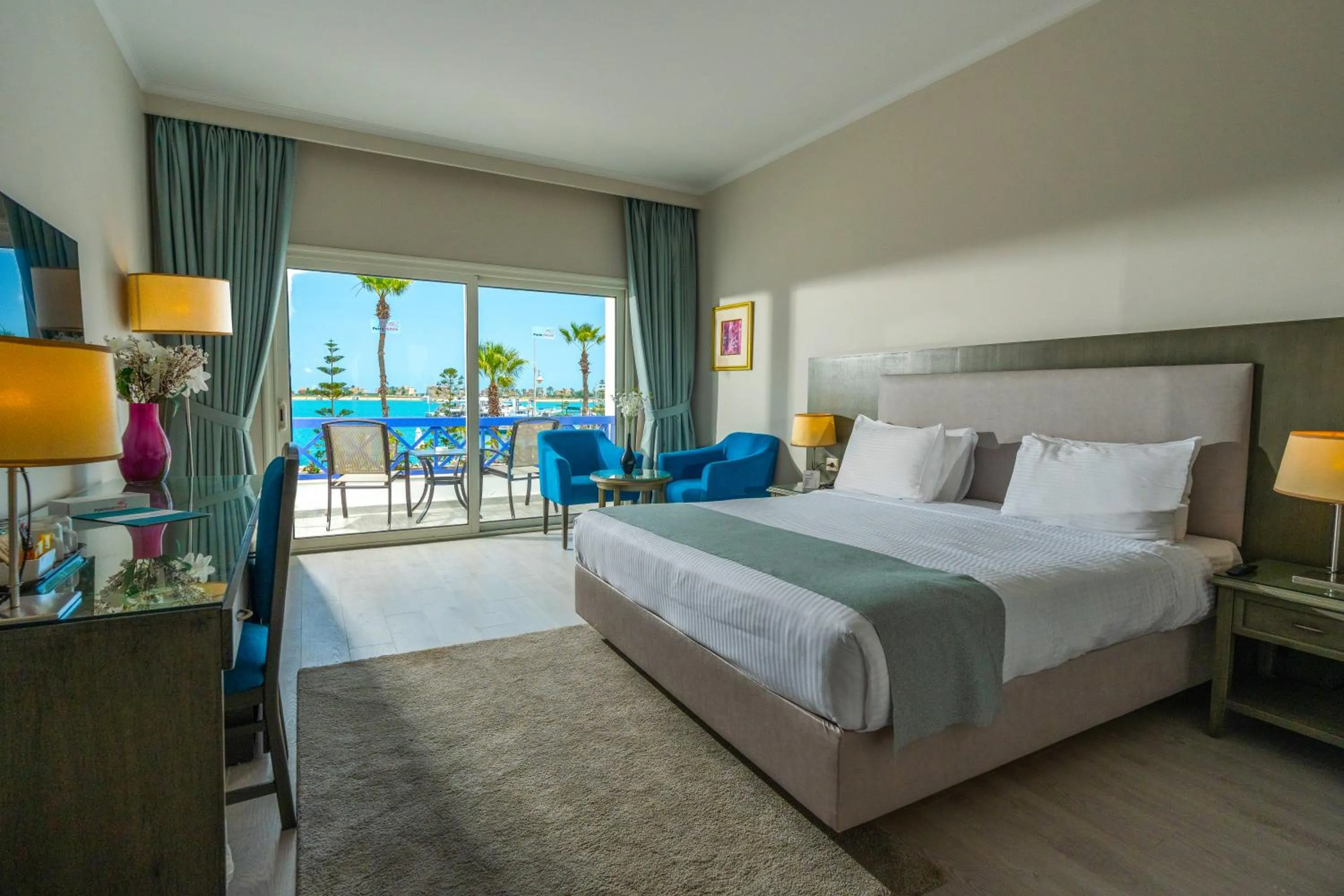 Bed in Porto Marina Resort & Spa Al Alamein