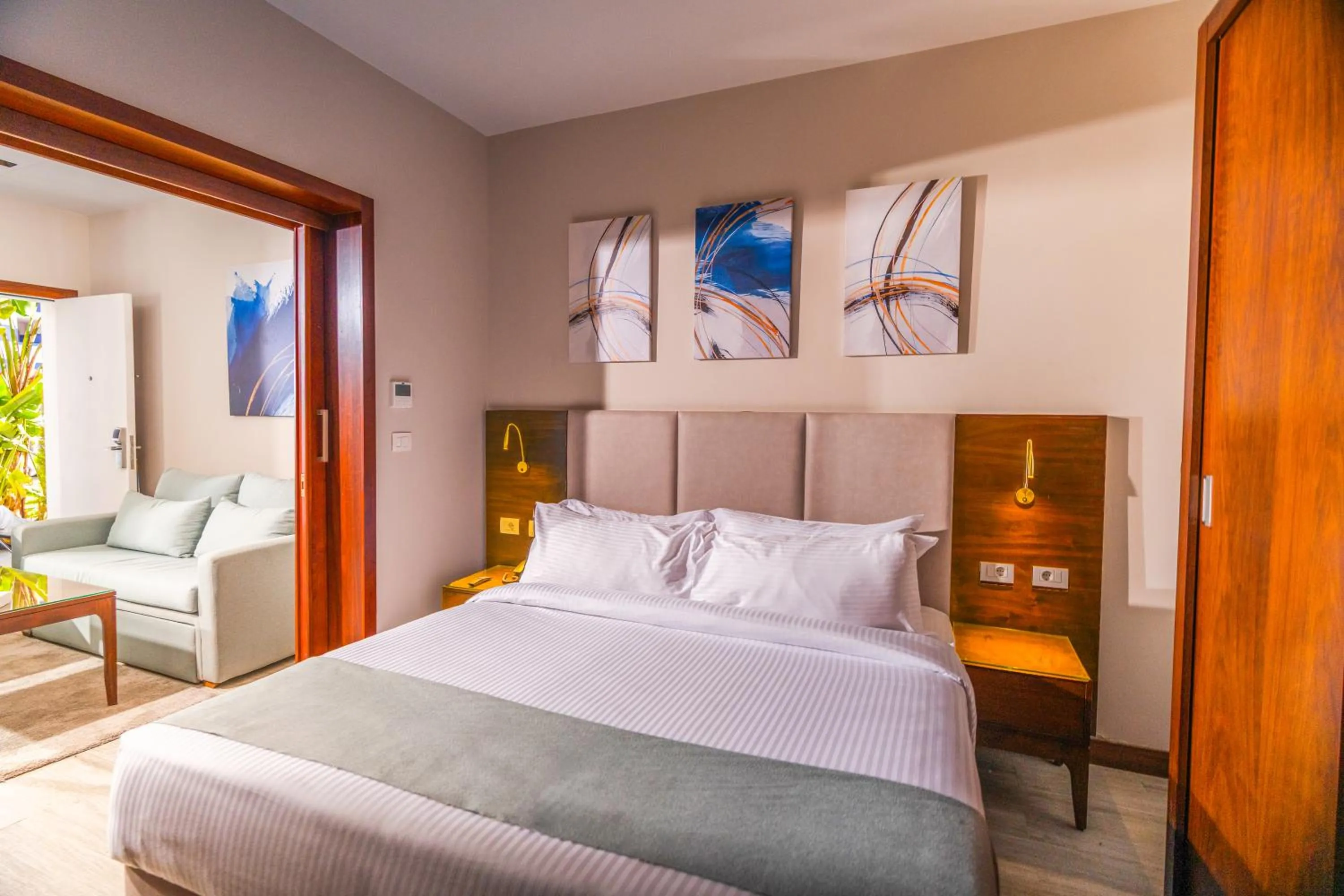 Bed in Porto Marina Resort & Spa Al Alamein