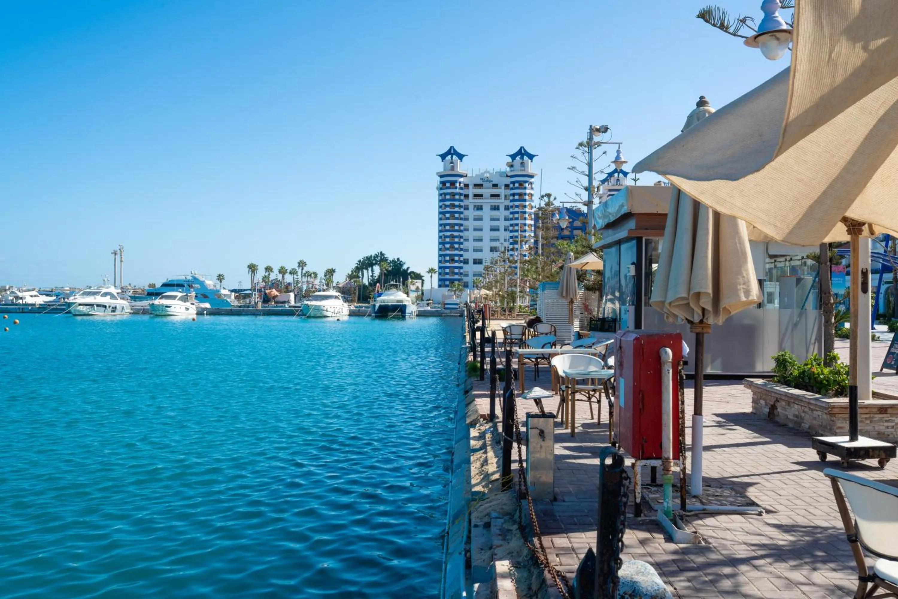 Lake view in Porto Marina Resort & Spa Al Alamein