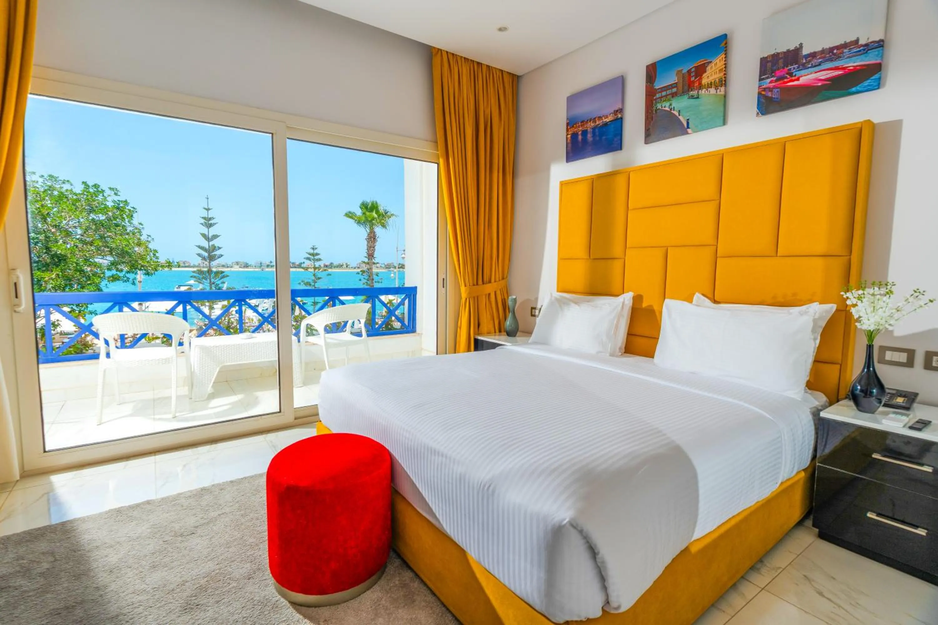 Bed in Porto Marina Resort & Spa Al Alamein