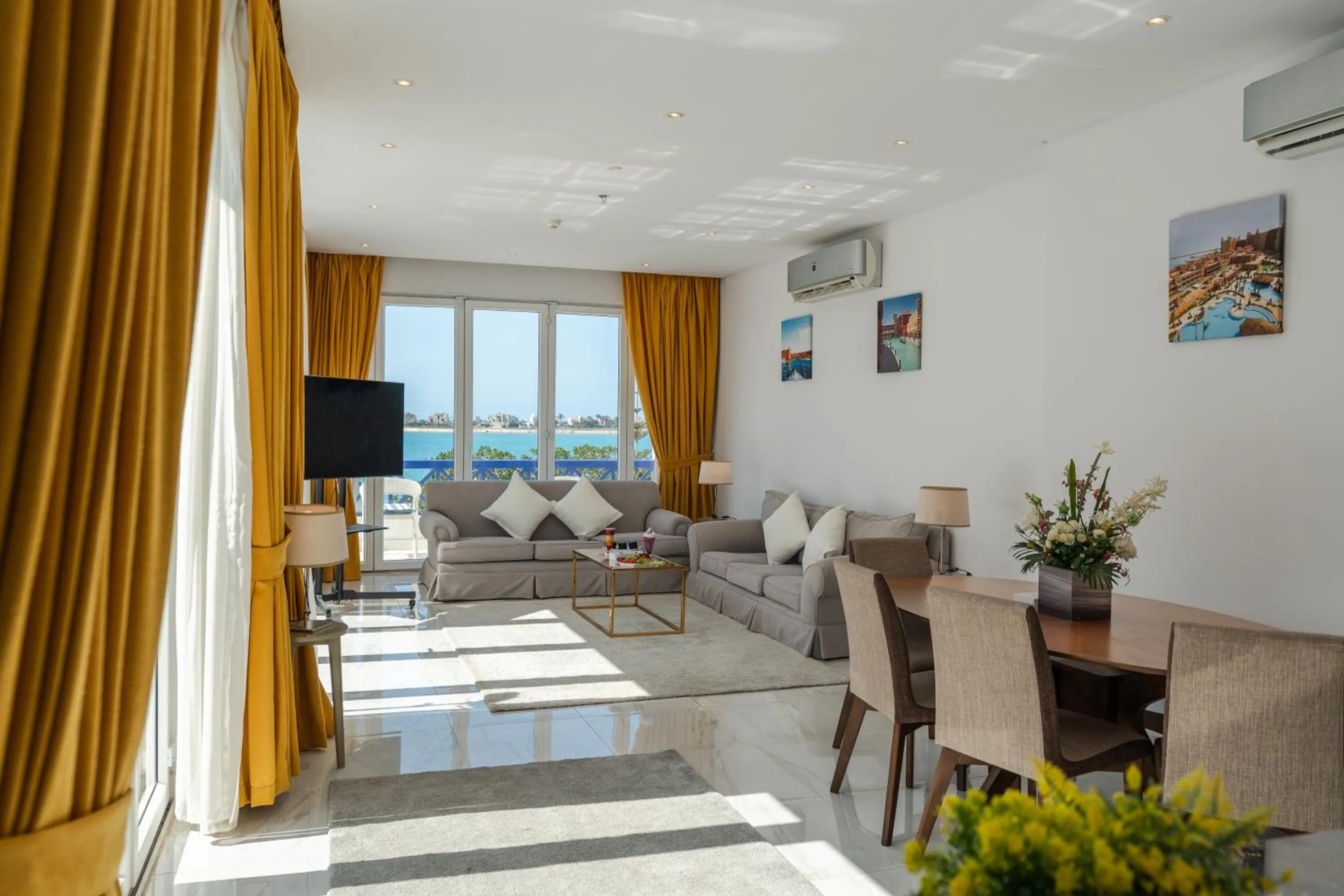 Living room in Porto Marina Resort & Spa Al Alamein