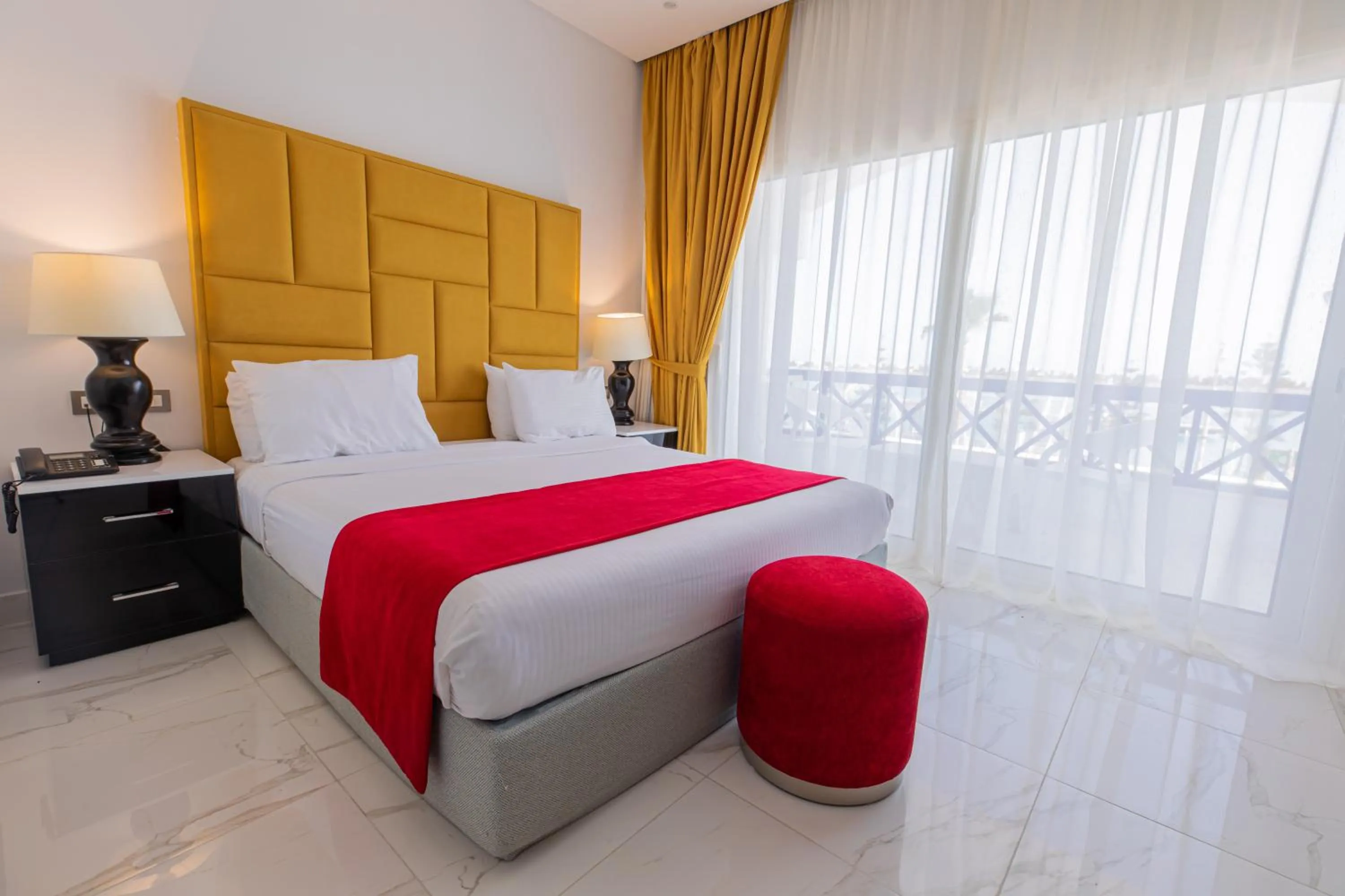 Bedroom, Bed in Porto Marina Resort & Spa Al Alamein