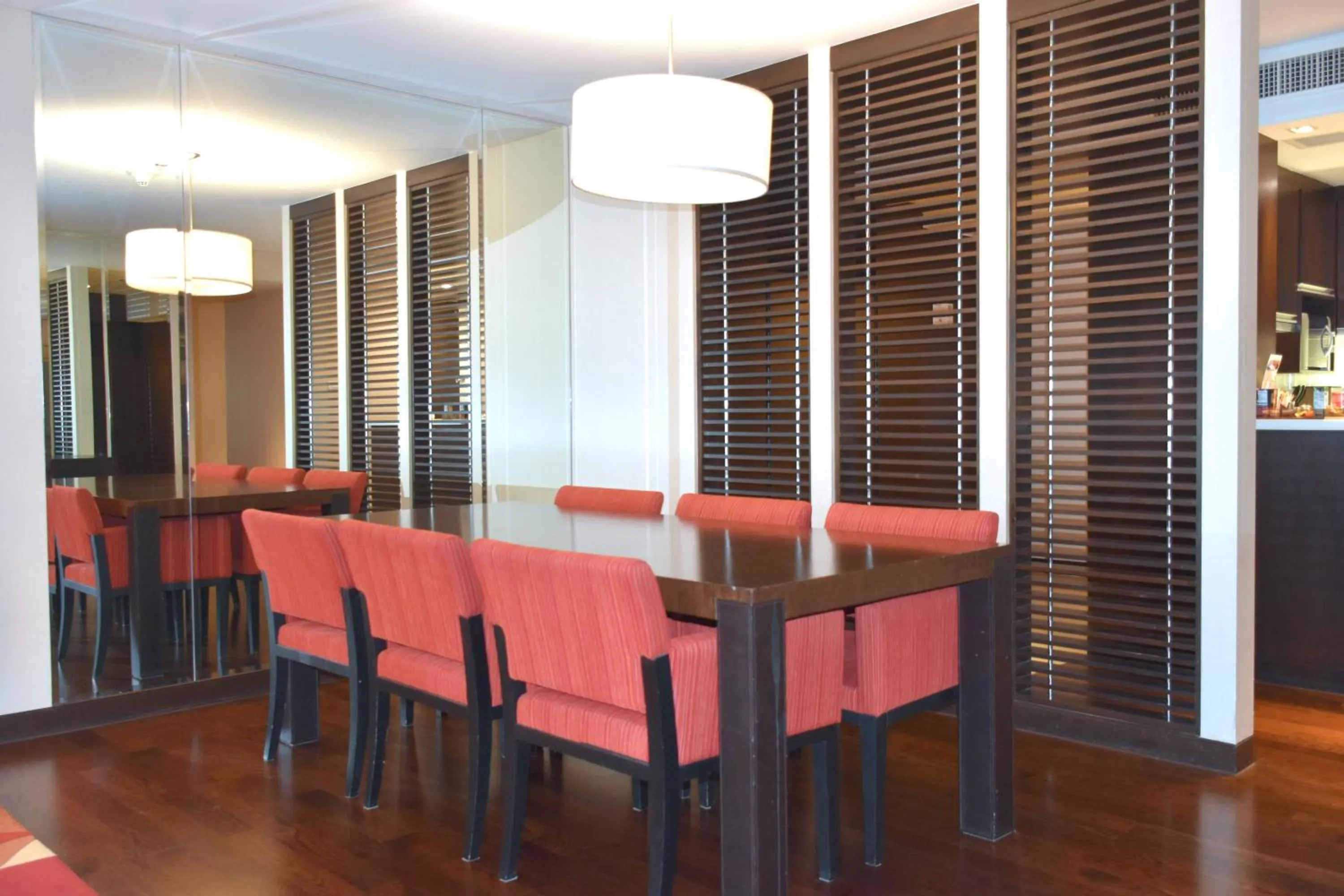 Living room in Sathorn Vista, Bangkok - Marriott Executive Apartments