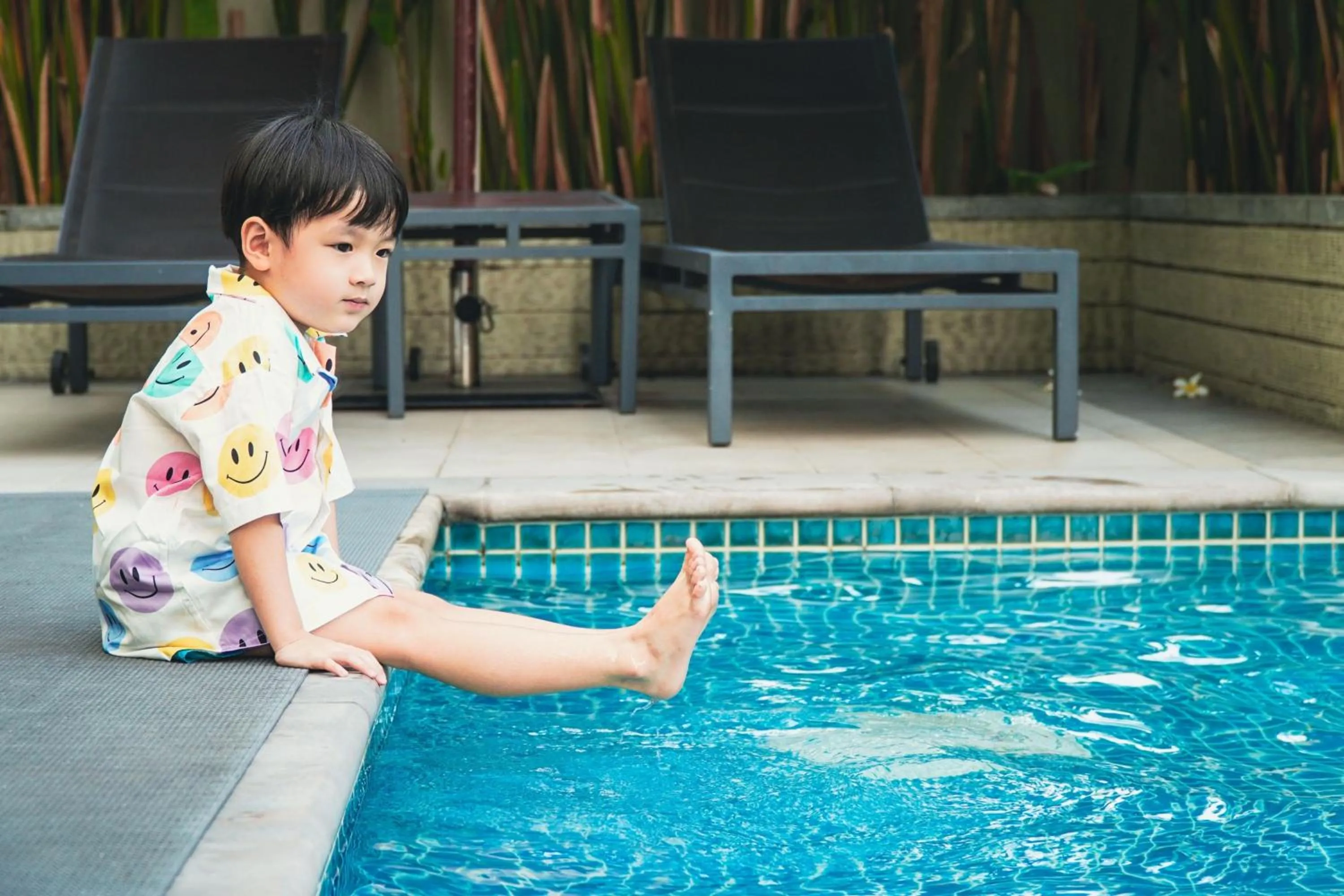Swimming pool in Marriott Executive Apartments Sukhumvit Park, Bangkok