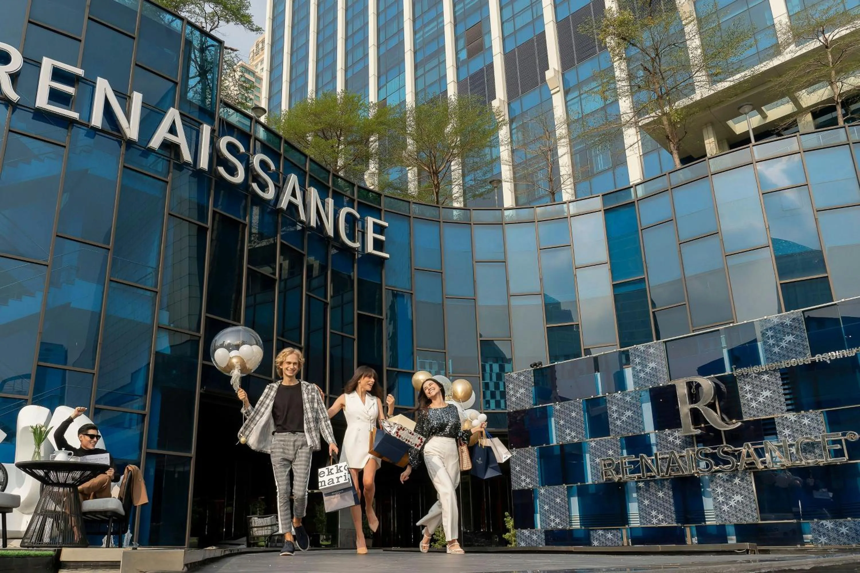 View (from property/room) in Renaissance Bangkok Ratchaprasong Hotel by Marriott