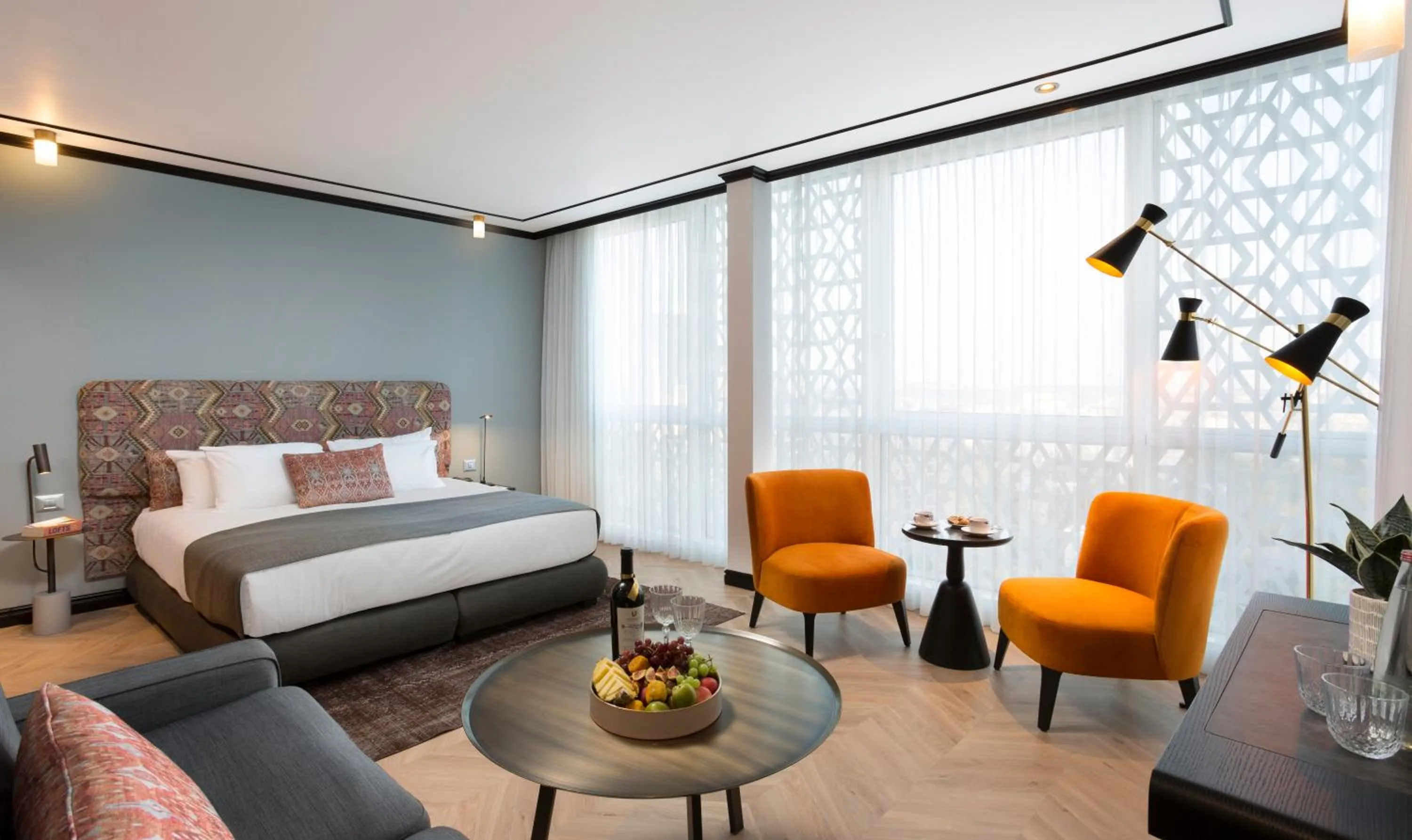 Living room in Jacob Bat Sheva Jerusalem