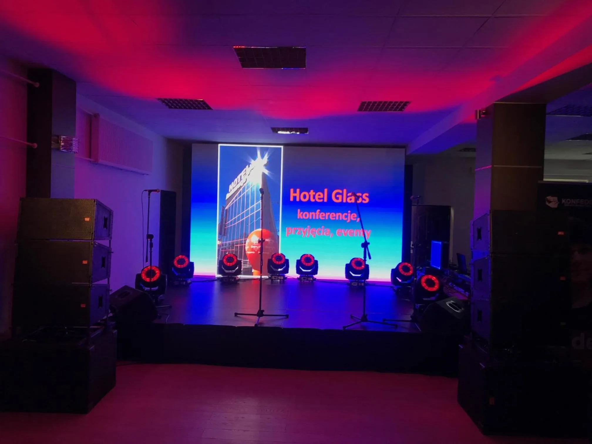 Meeting/conference room in Hotel & Restauracja Glass