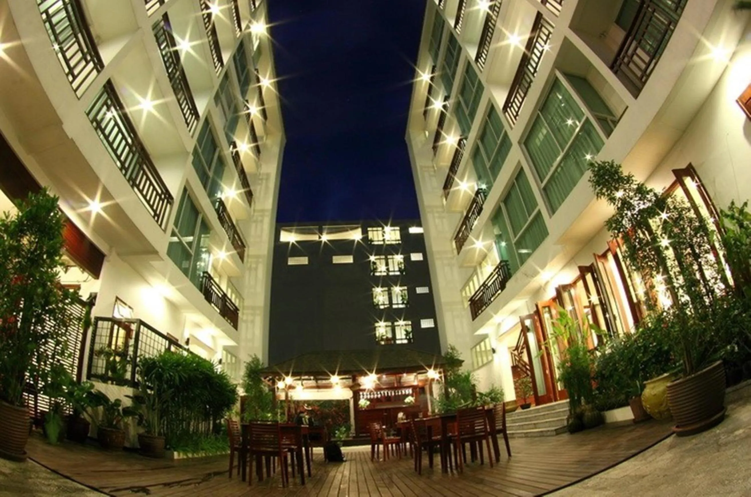 Facade/entrance in Sabaidee@Lao Hotel Vientiane