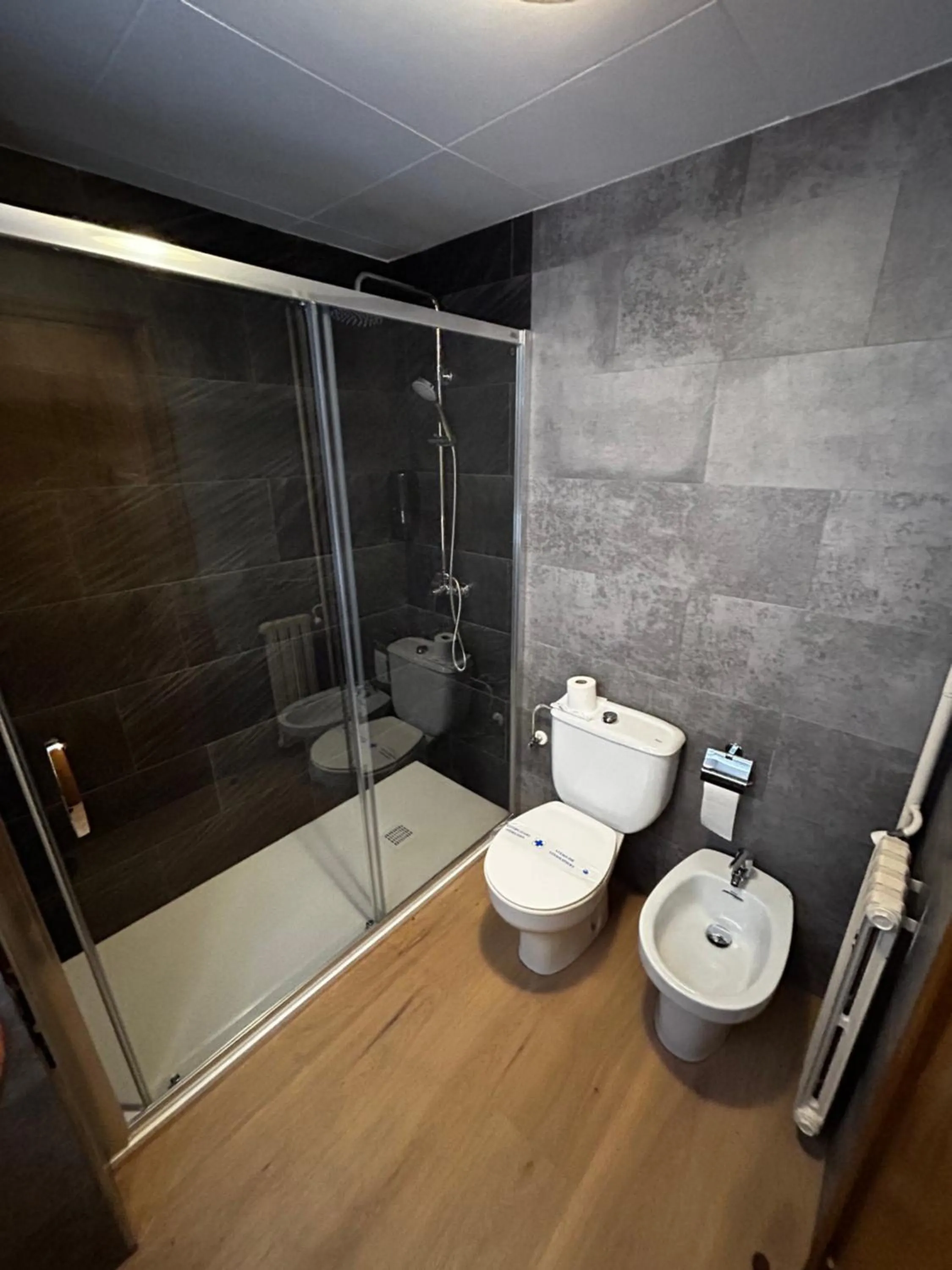 Bathroom in Hotel Santa Bàrbara De La Vall D'ordino
