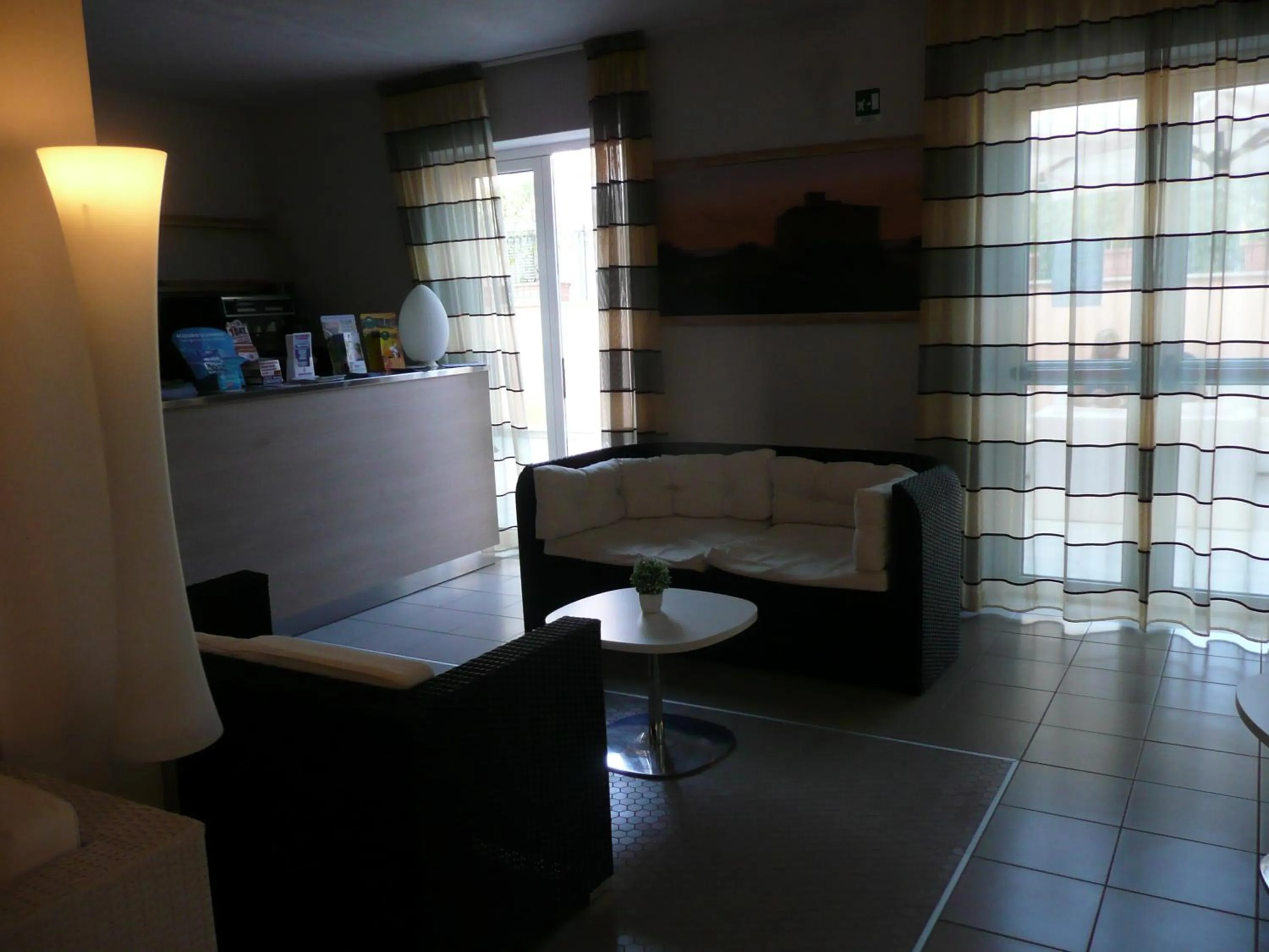 Seating area in Bolgheri Marina Resort