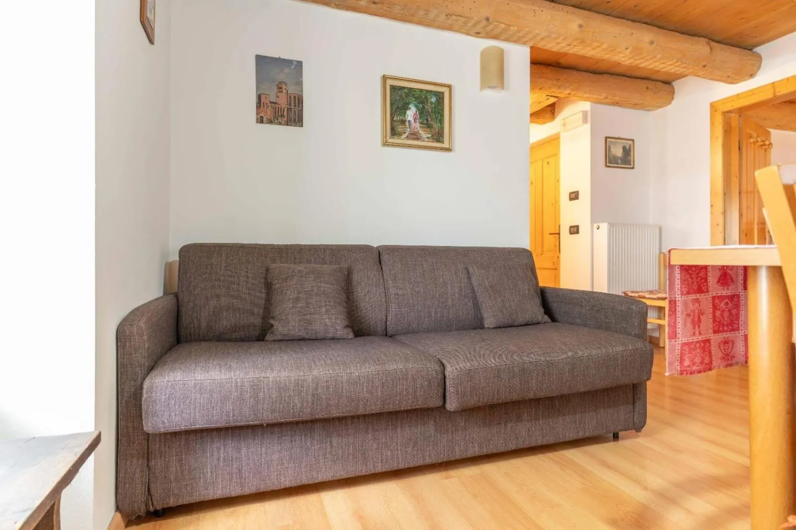 Living room in Chalet Musiera