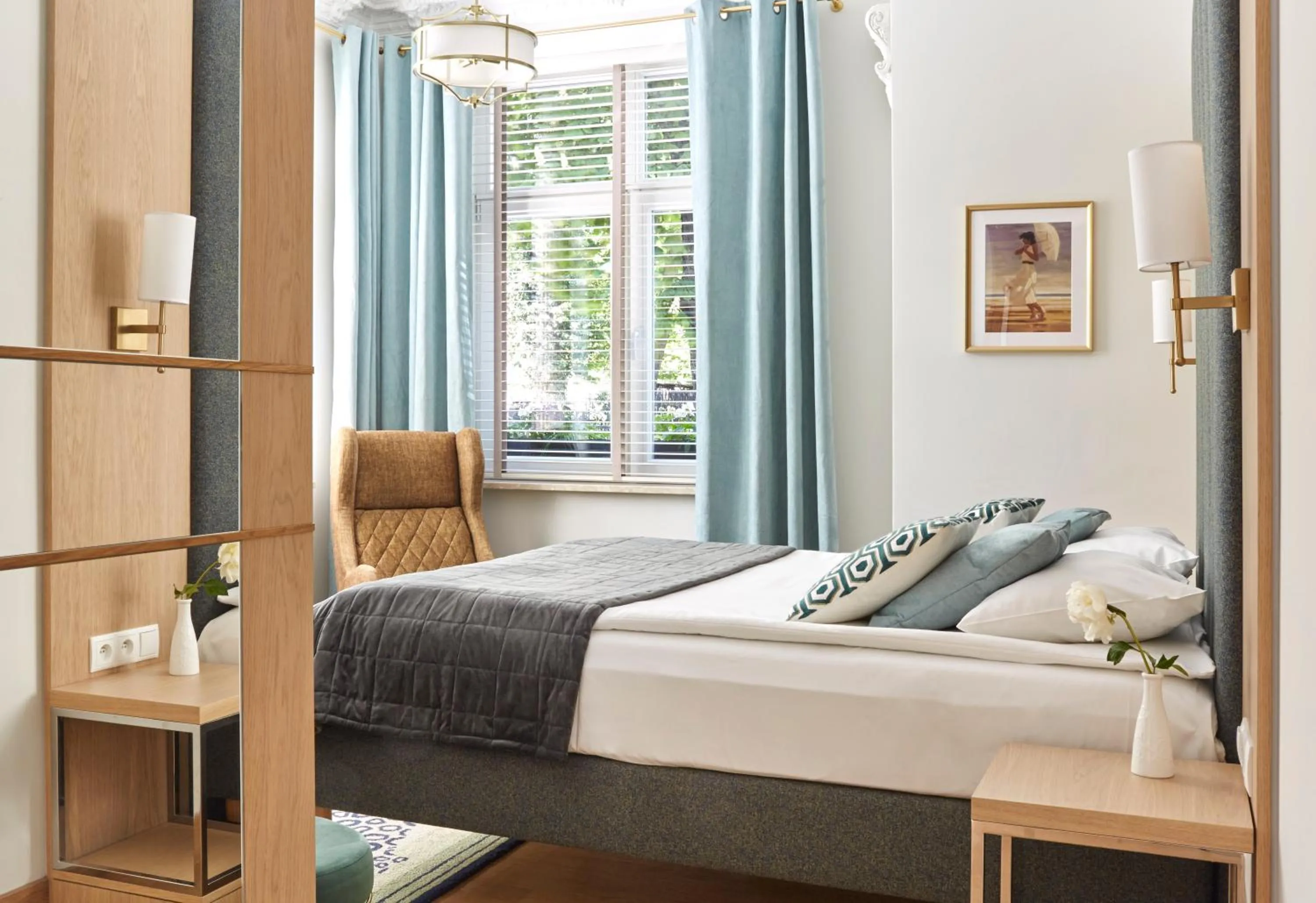 Bed in Villa Antonina