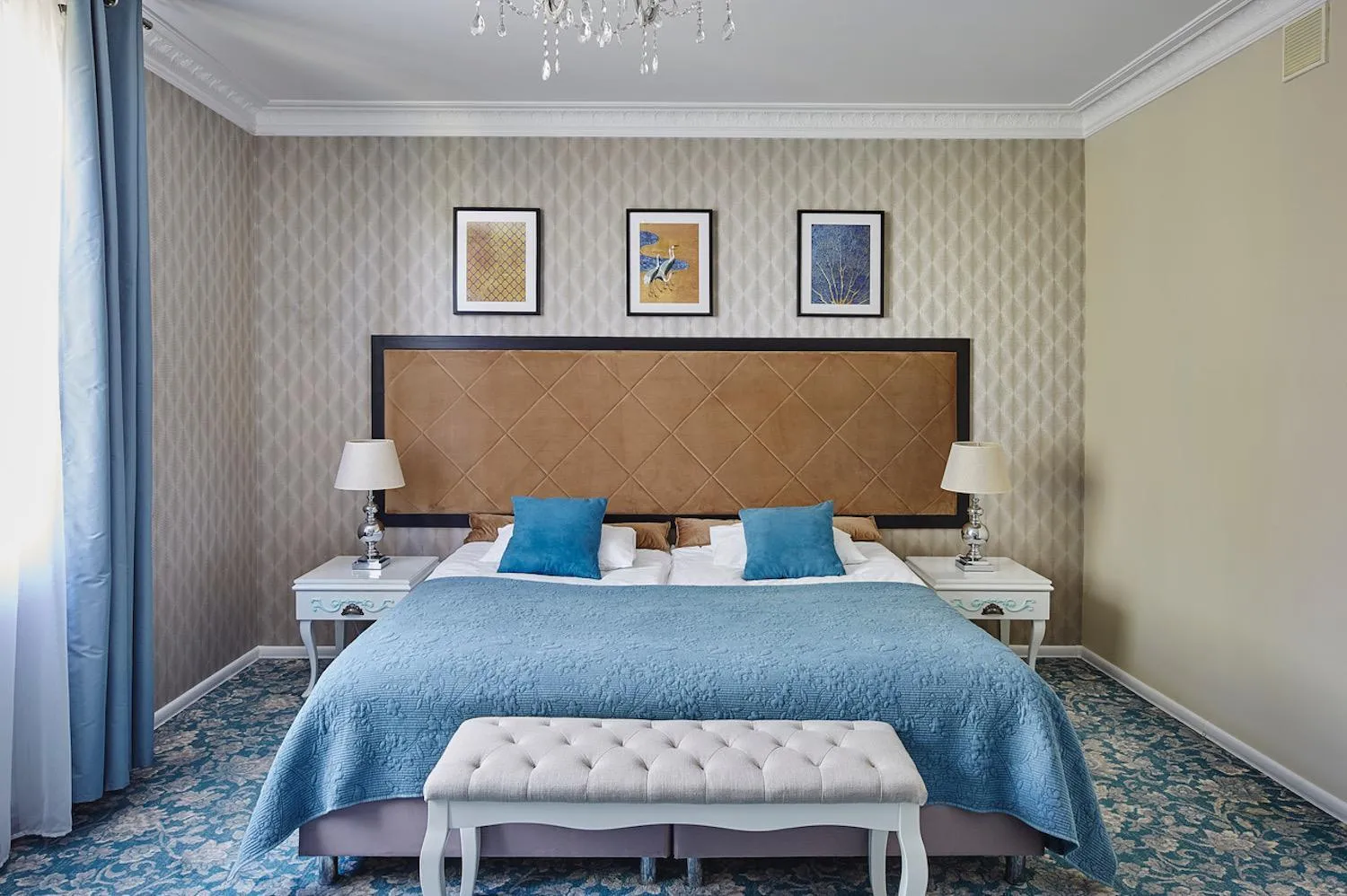 Bed in Villa Antonina