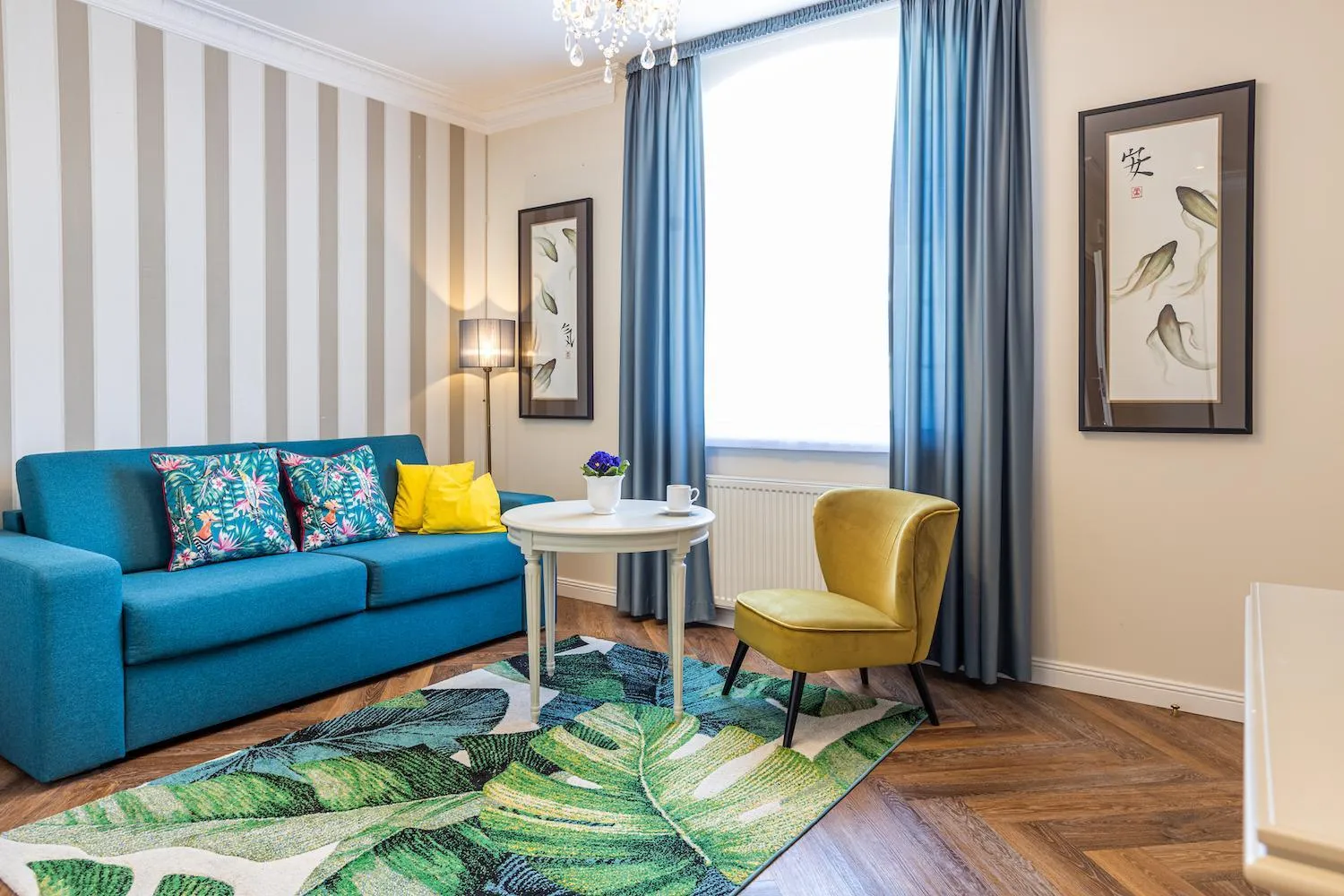 Living room in Villa Antonina