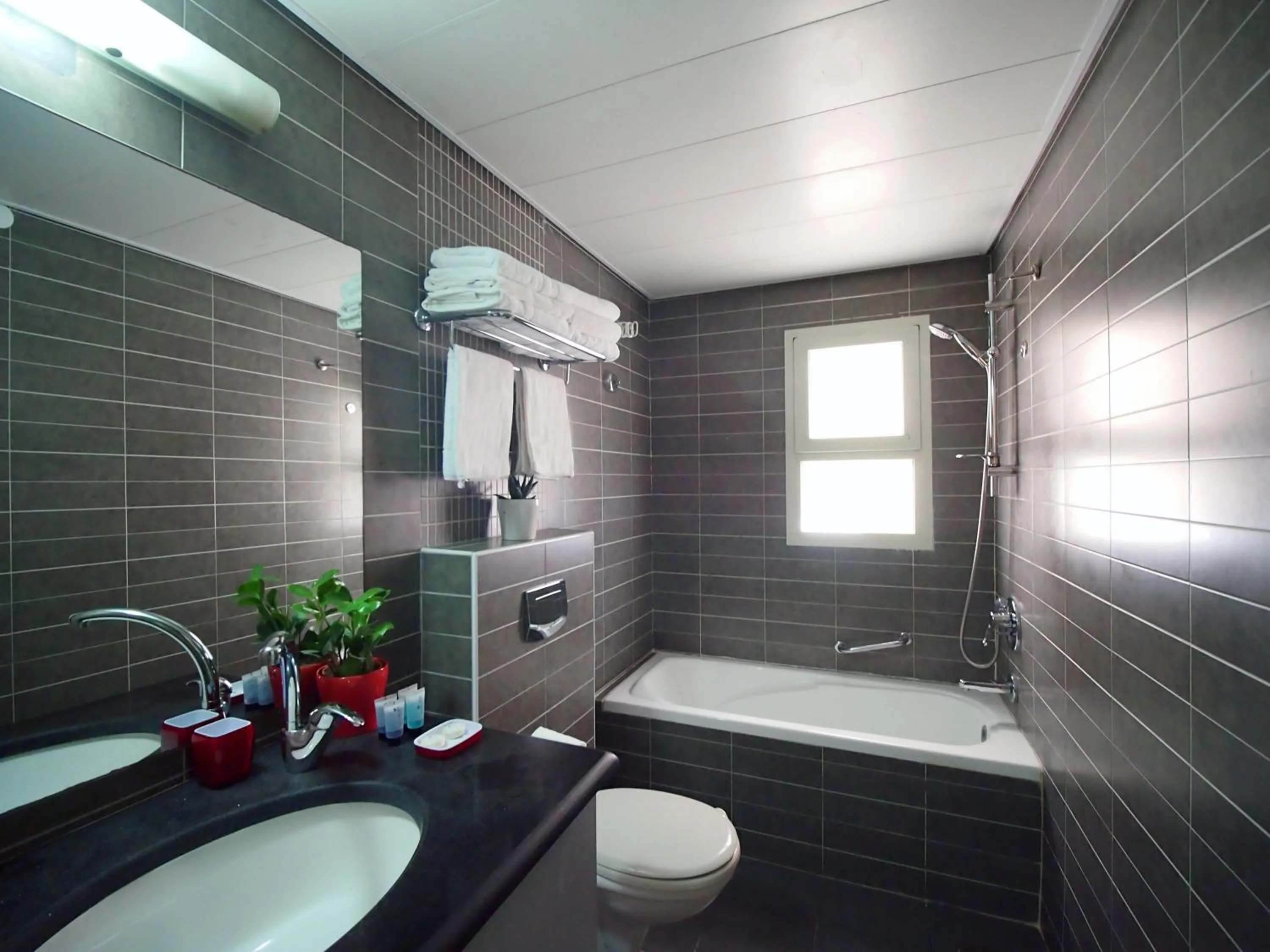 Bathroom in Ben Yehuda Apartments