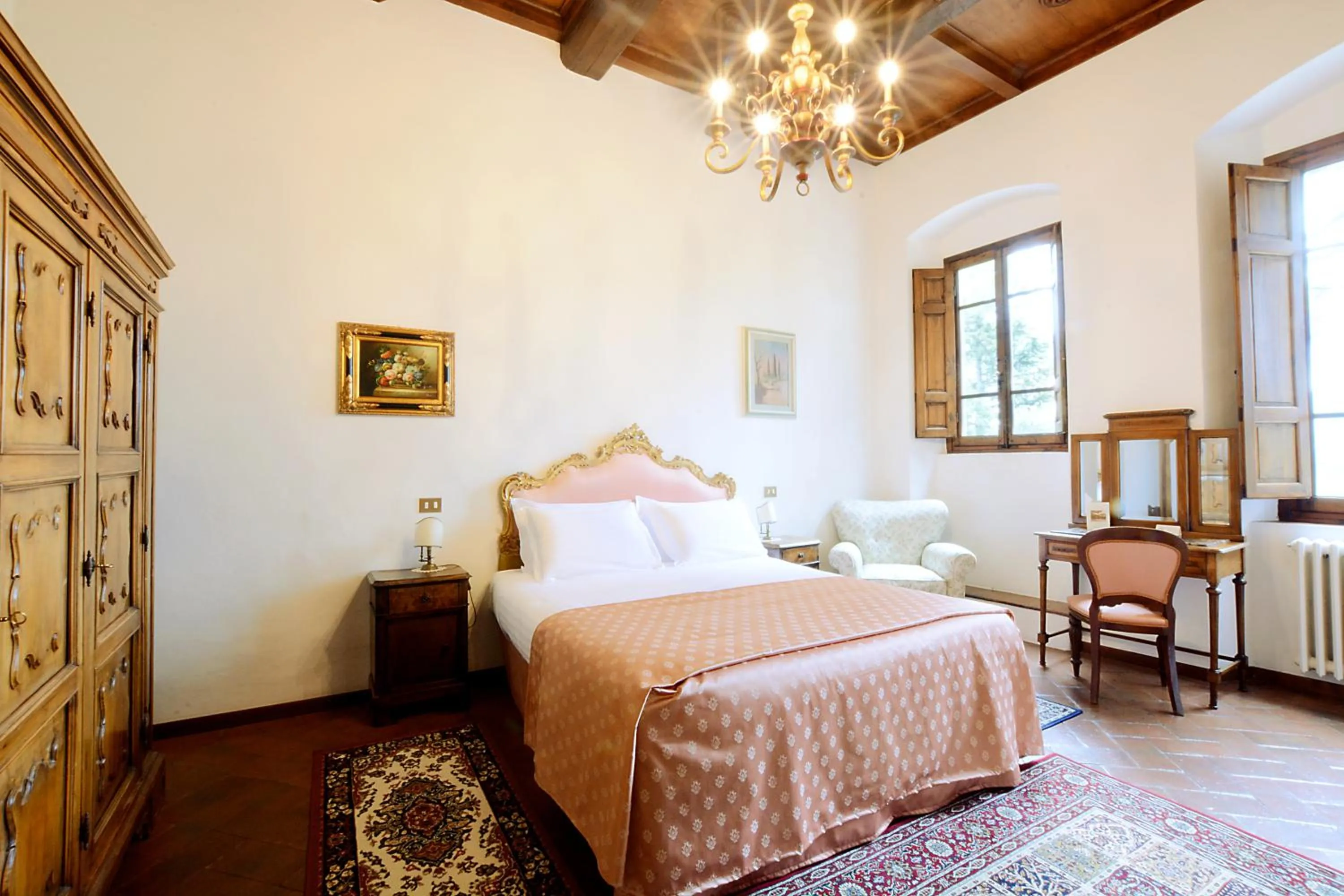 Bedroom, Bed in Relais Fattoria Valle