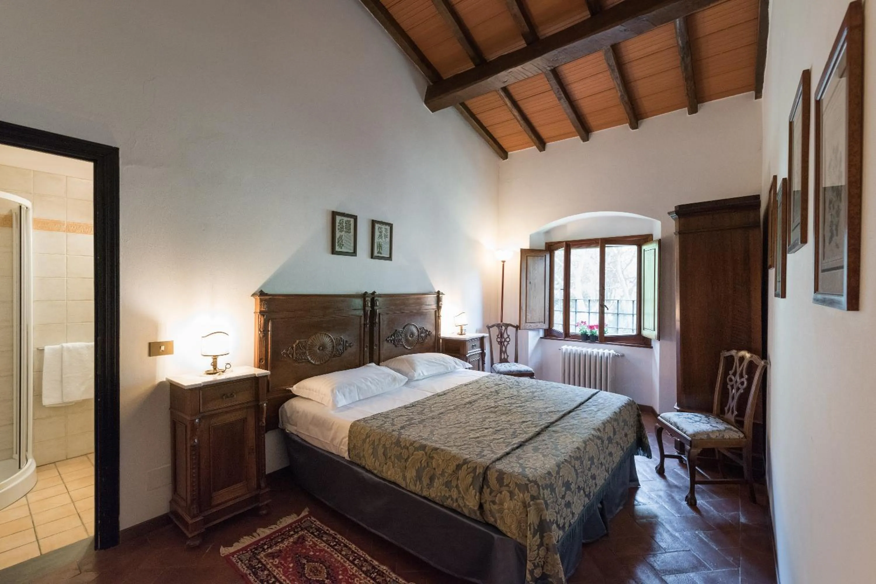 Bedroom, Bed in Relais Fattoria Valle