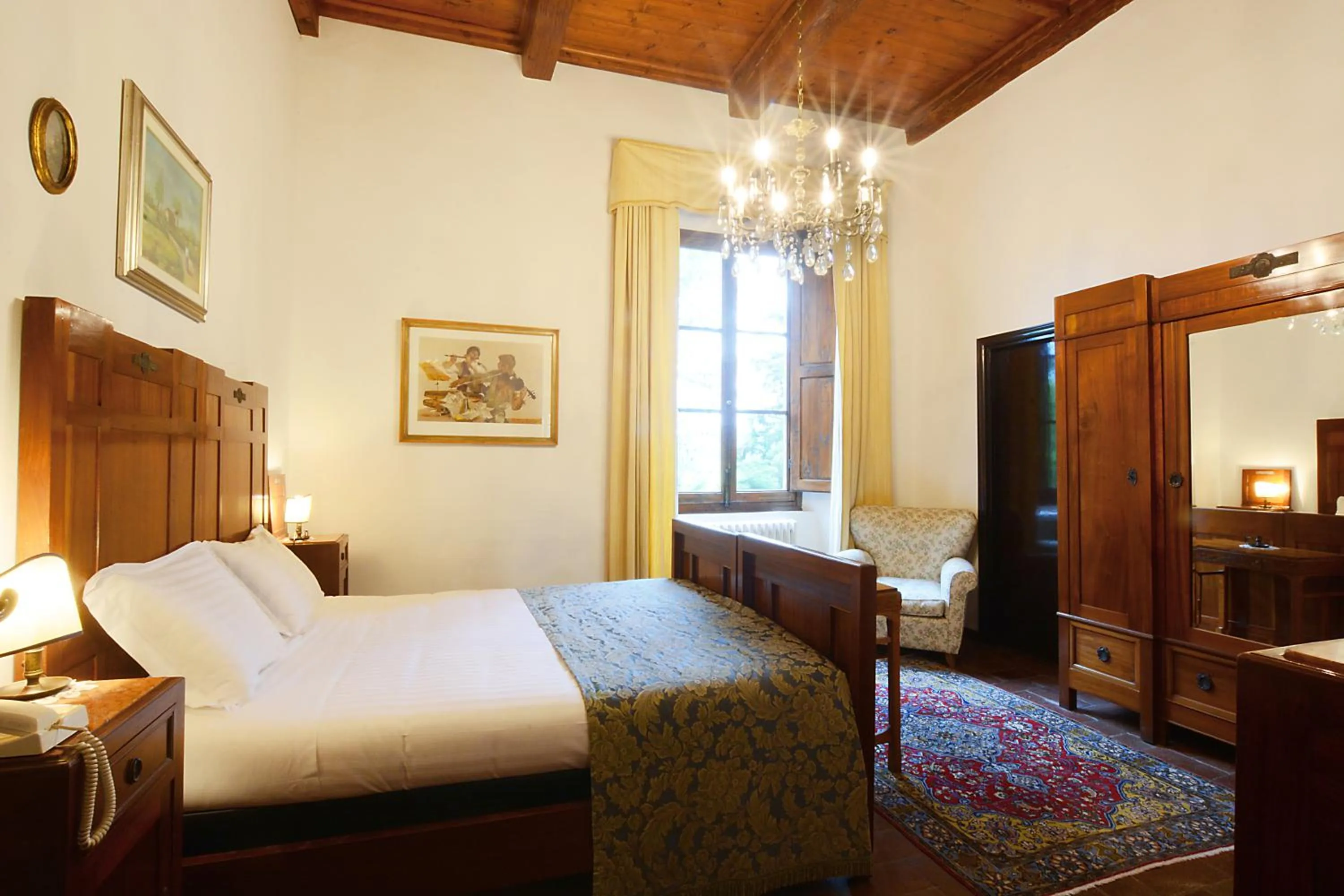 Bedroom, Bed in Relais Fattoria Valle