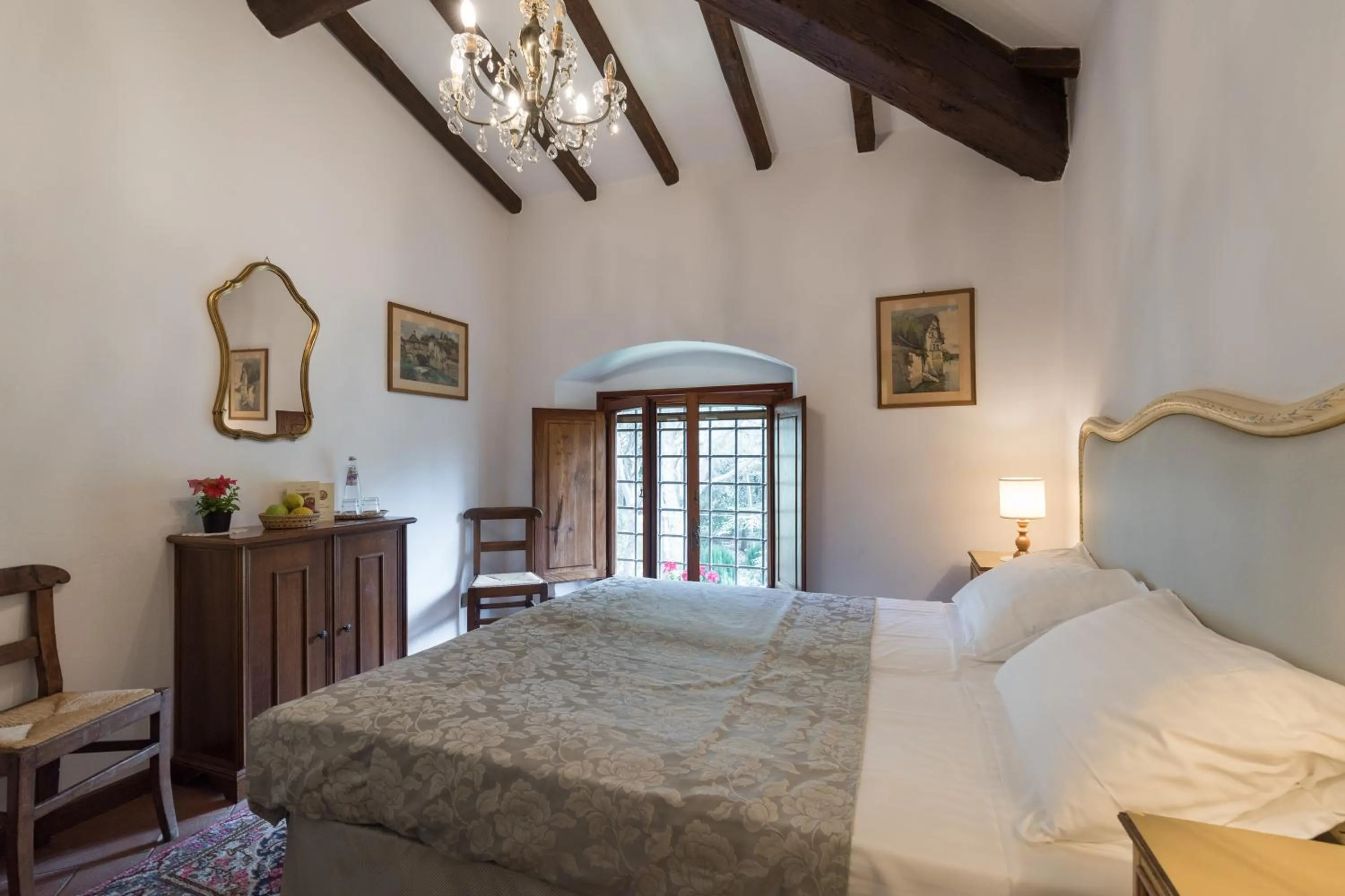 Bedroom, Bed in Relais Fattoria Valle
