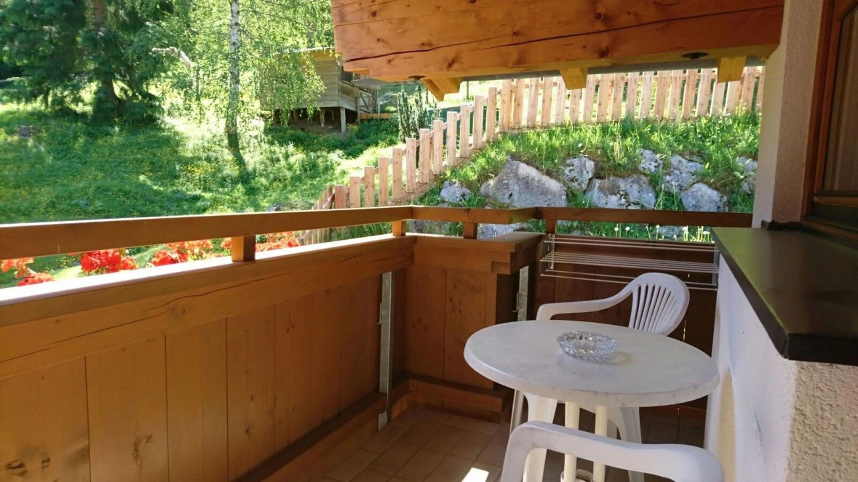 Balcony/Terrace in Appartementhotel Hechenberg