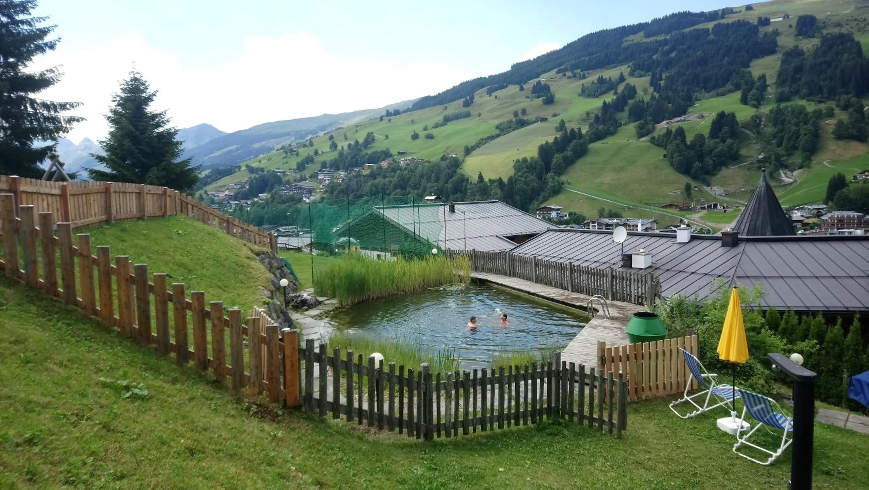 Garden in Appartementhotel Hechenberg