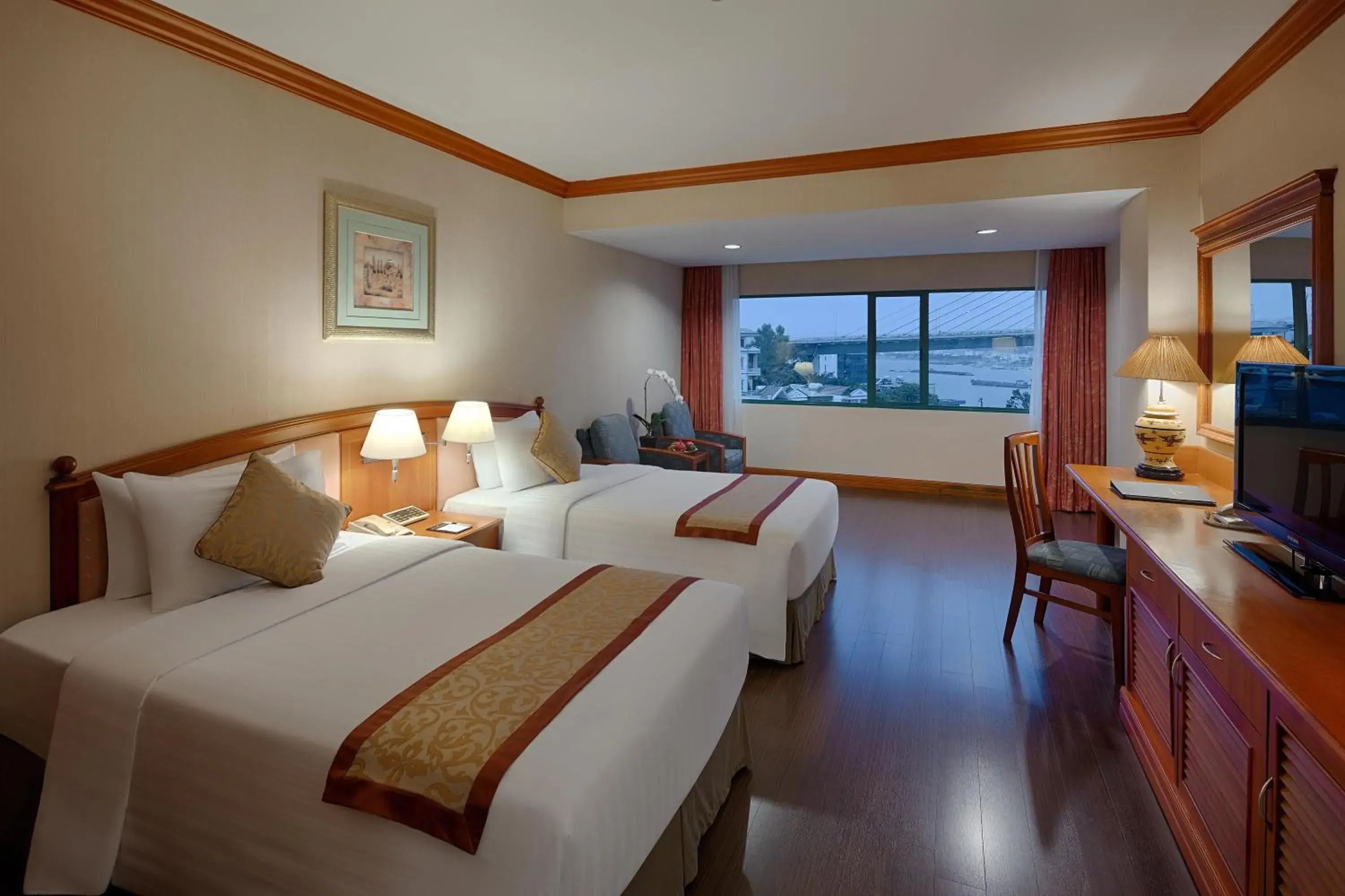 Twin Room with Sea View in Halong Plaza Hotel Twin Room with Sea View in Halong Plaza Hotel