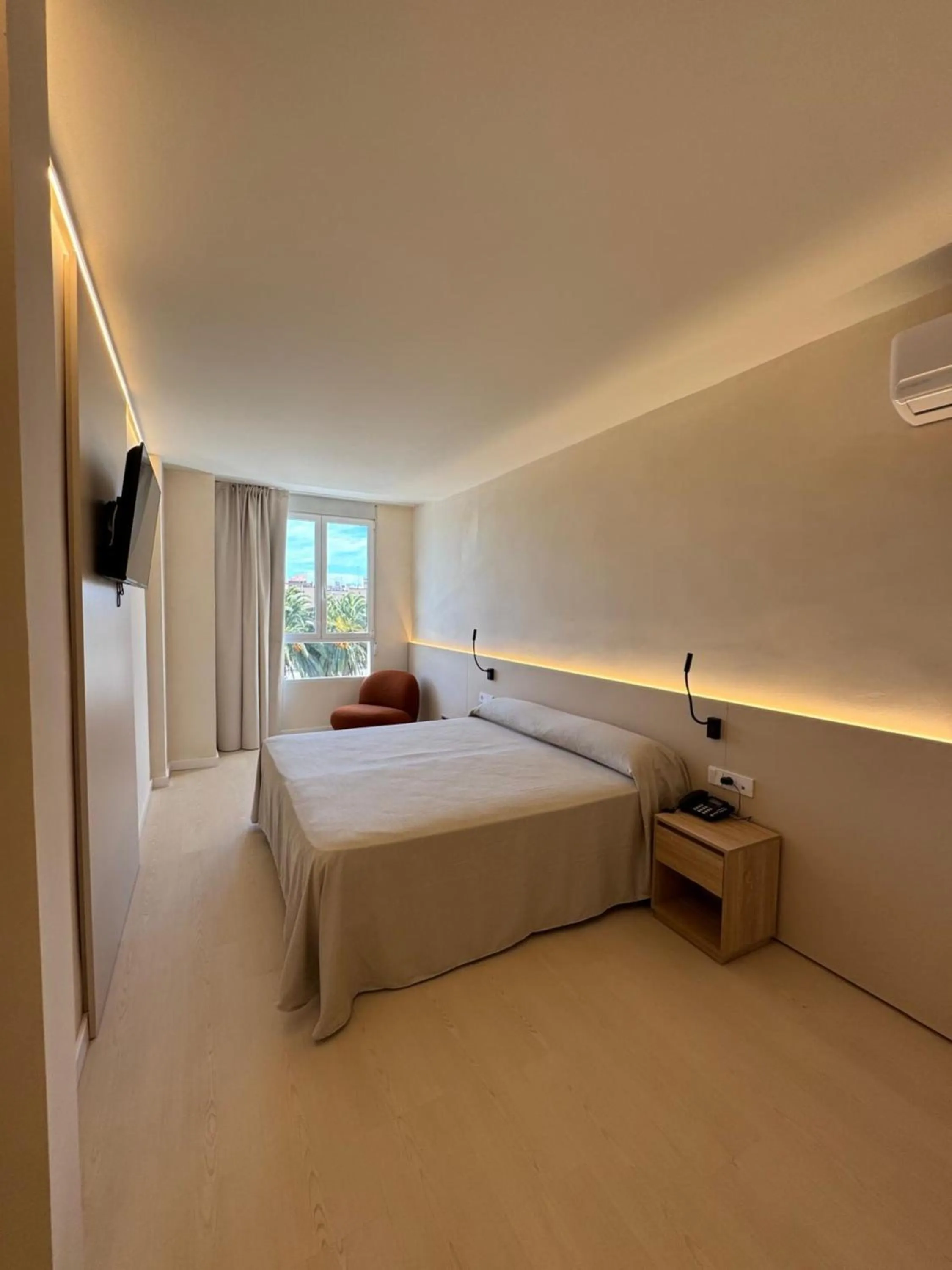 City view, Bed in El Globo