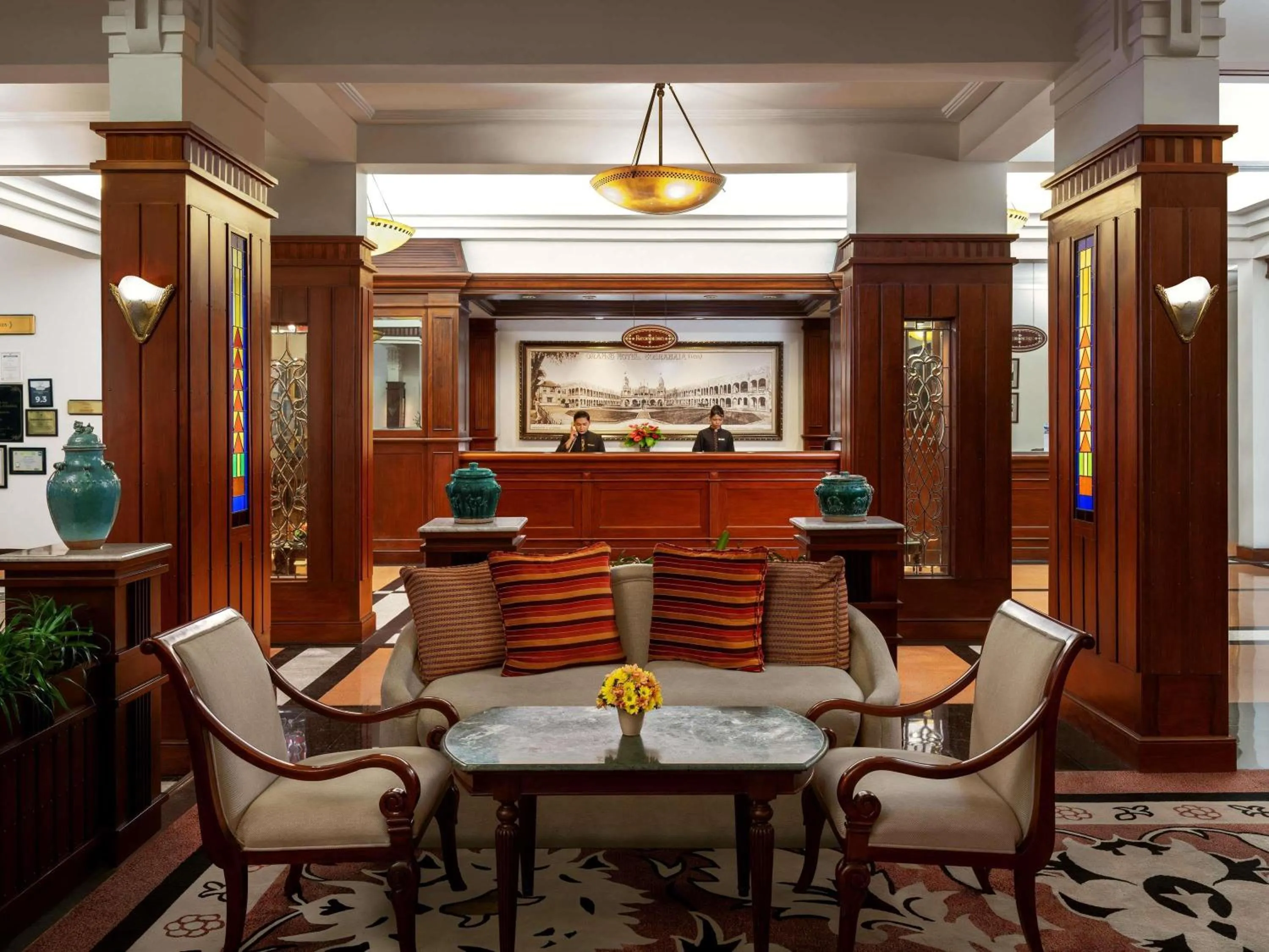 Lounge or bar in Hotel Majapahit Surabaya MGallery